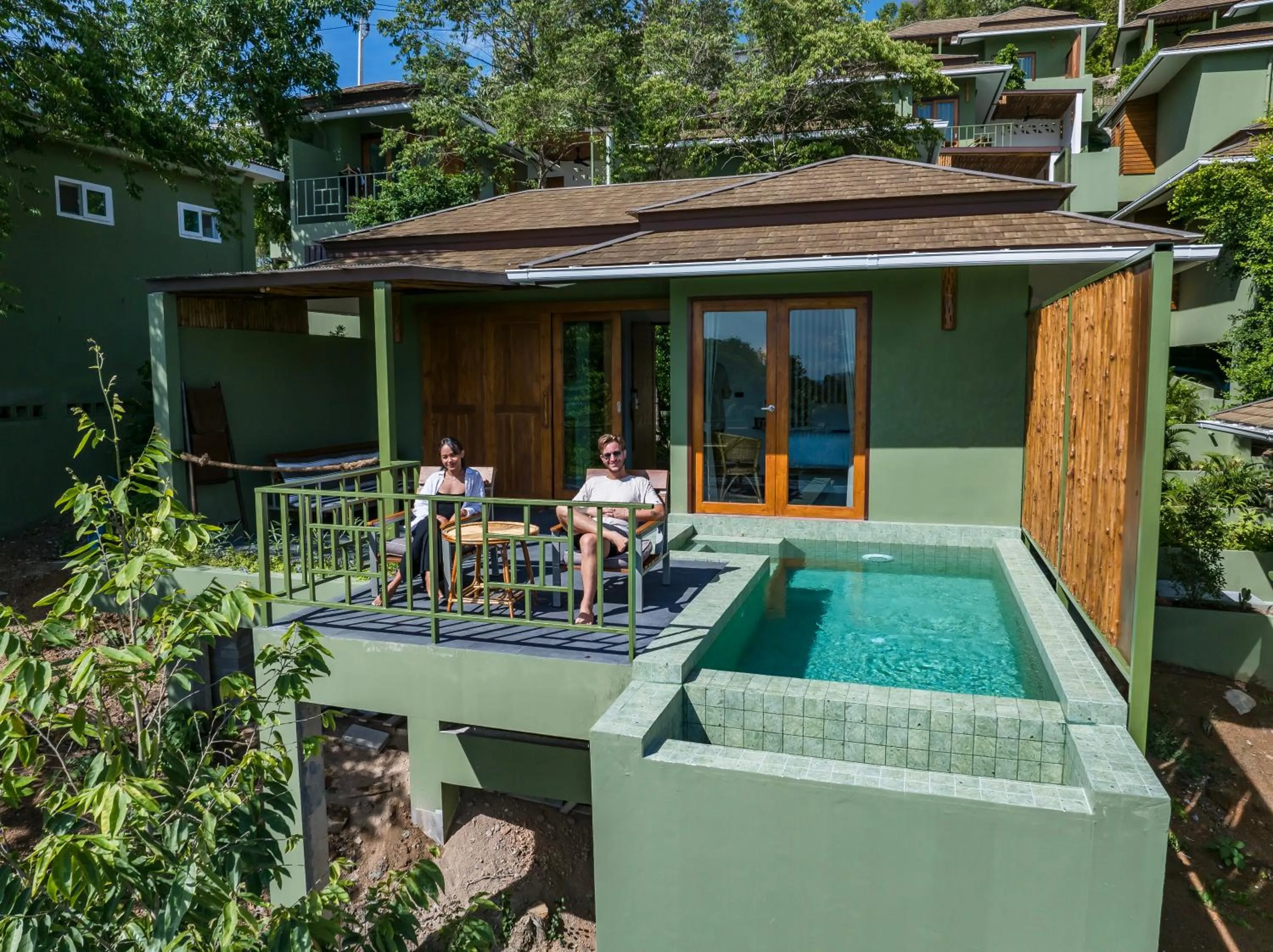 Swimming pool in Mae Ya Resort