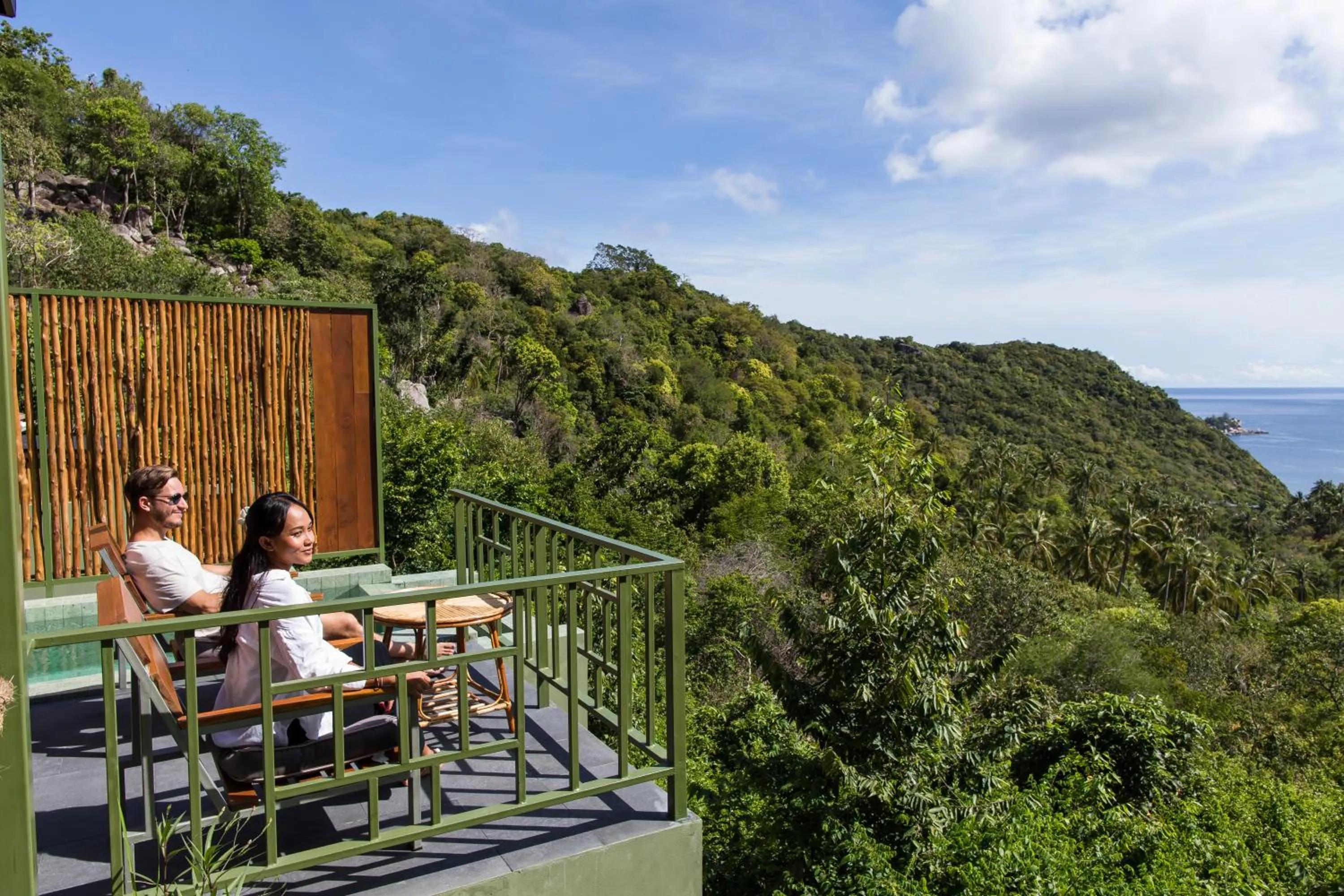 Balcony/Terrace in Mae Ya Resort
