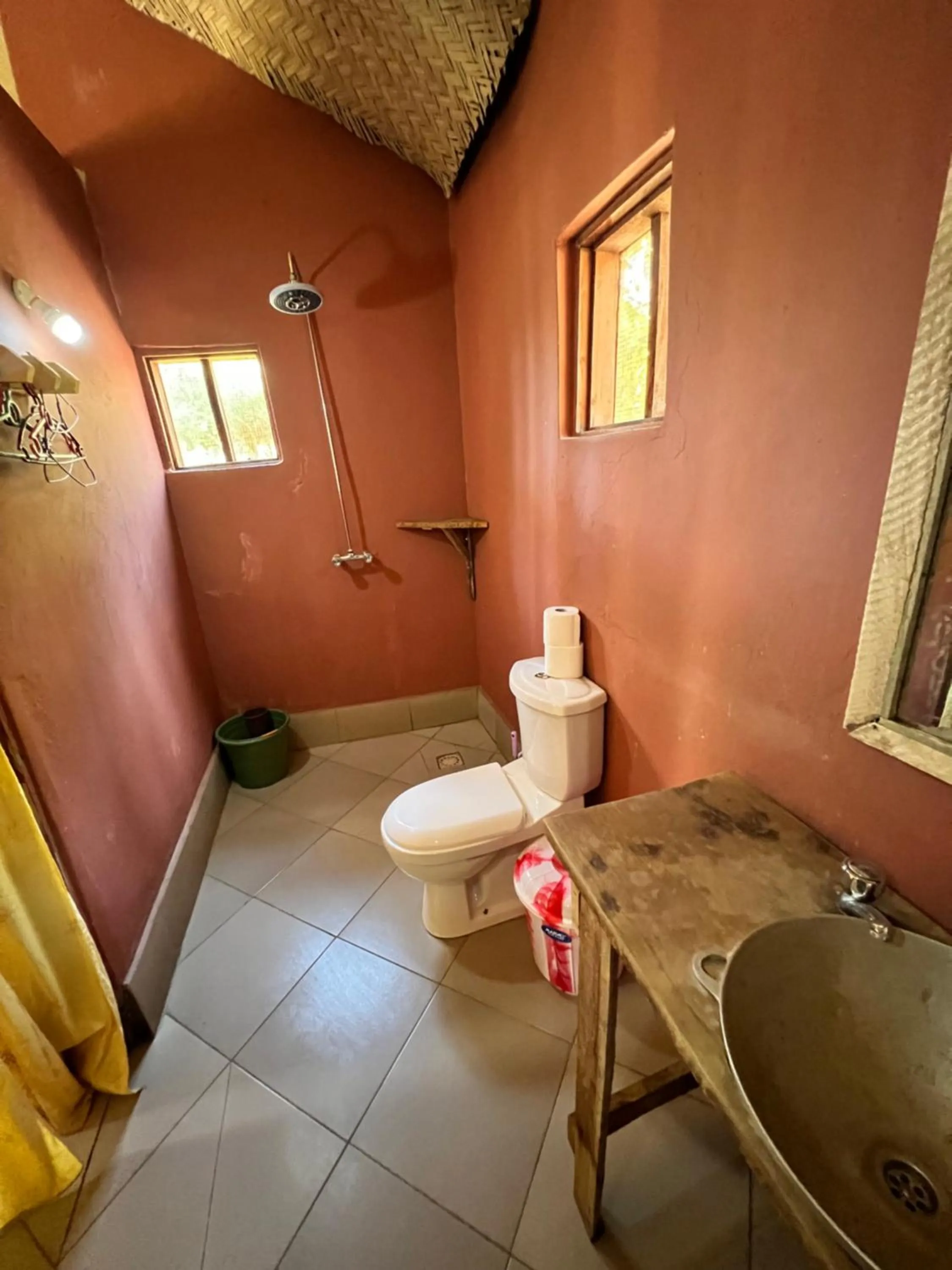 Bathroom in Nemasu Eco-lodge