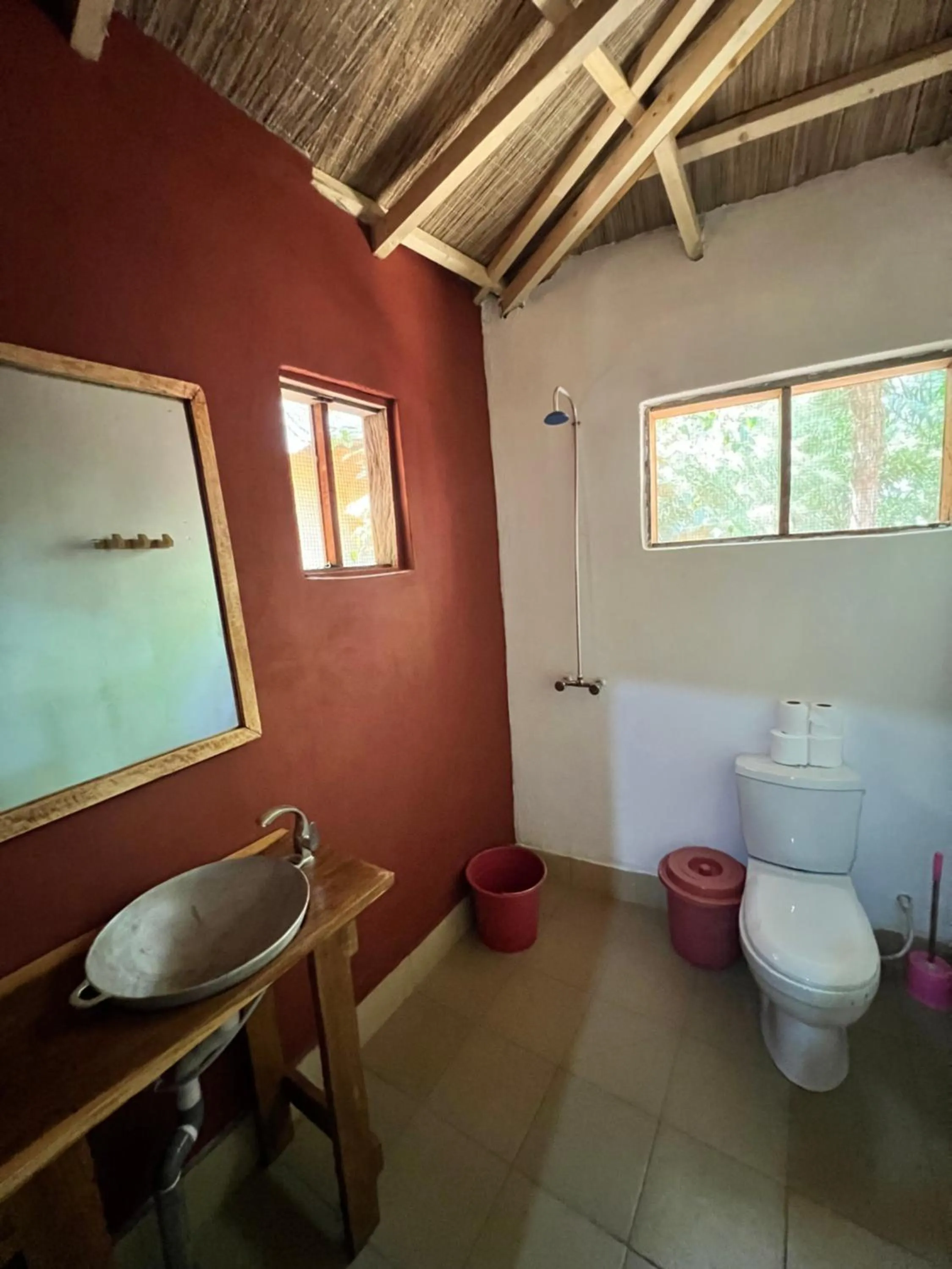 Bathroom in Nemasu Eco-lodge