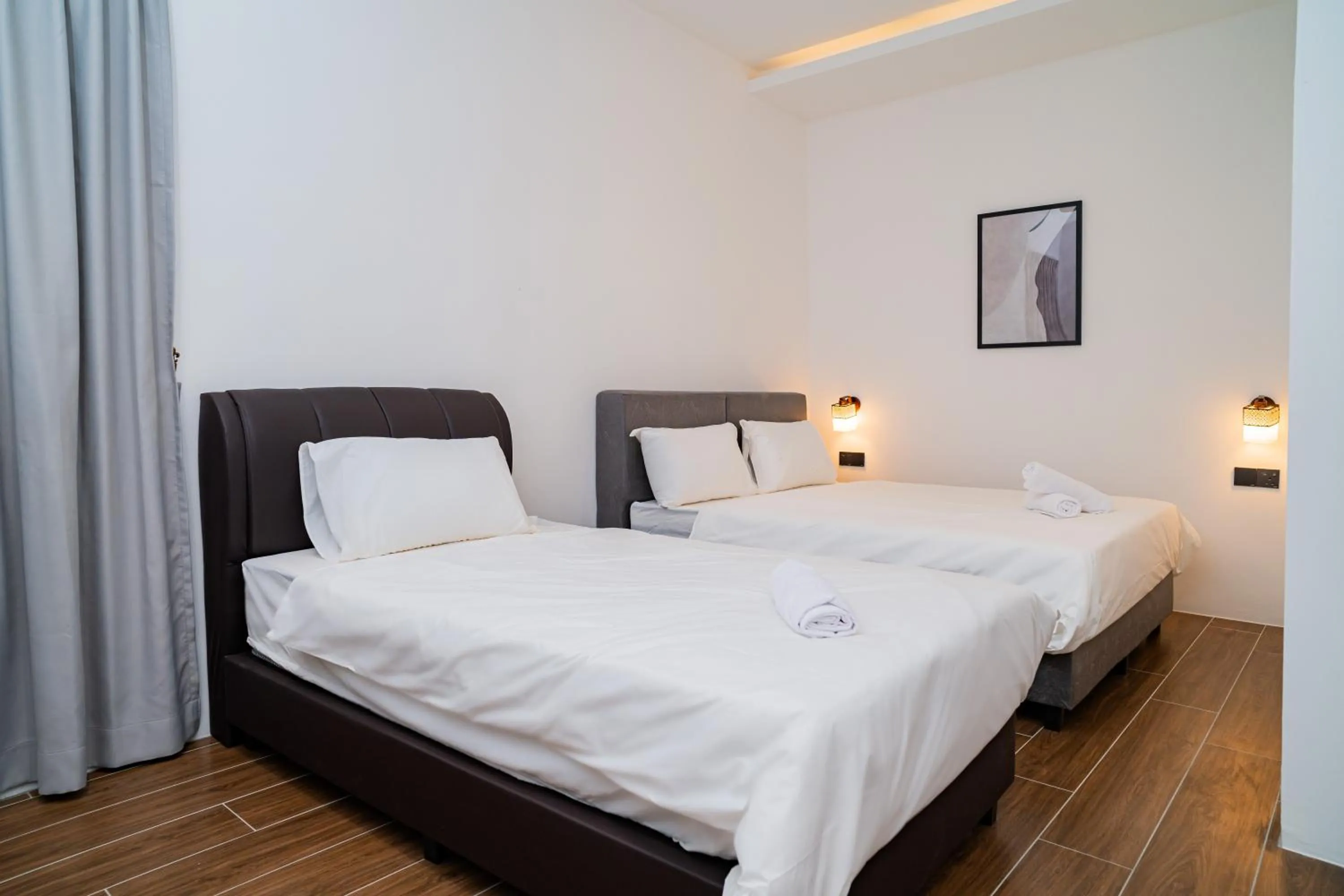 Bed in Jovial Industrial Stylish Lodge ````Bukit Mertajam