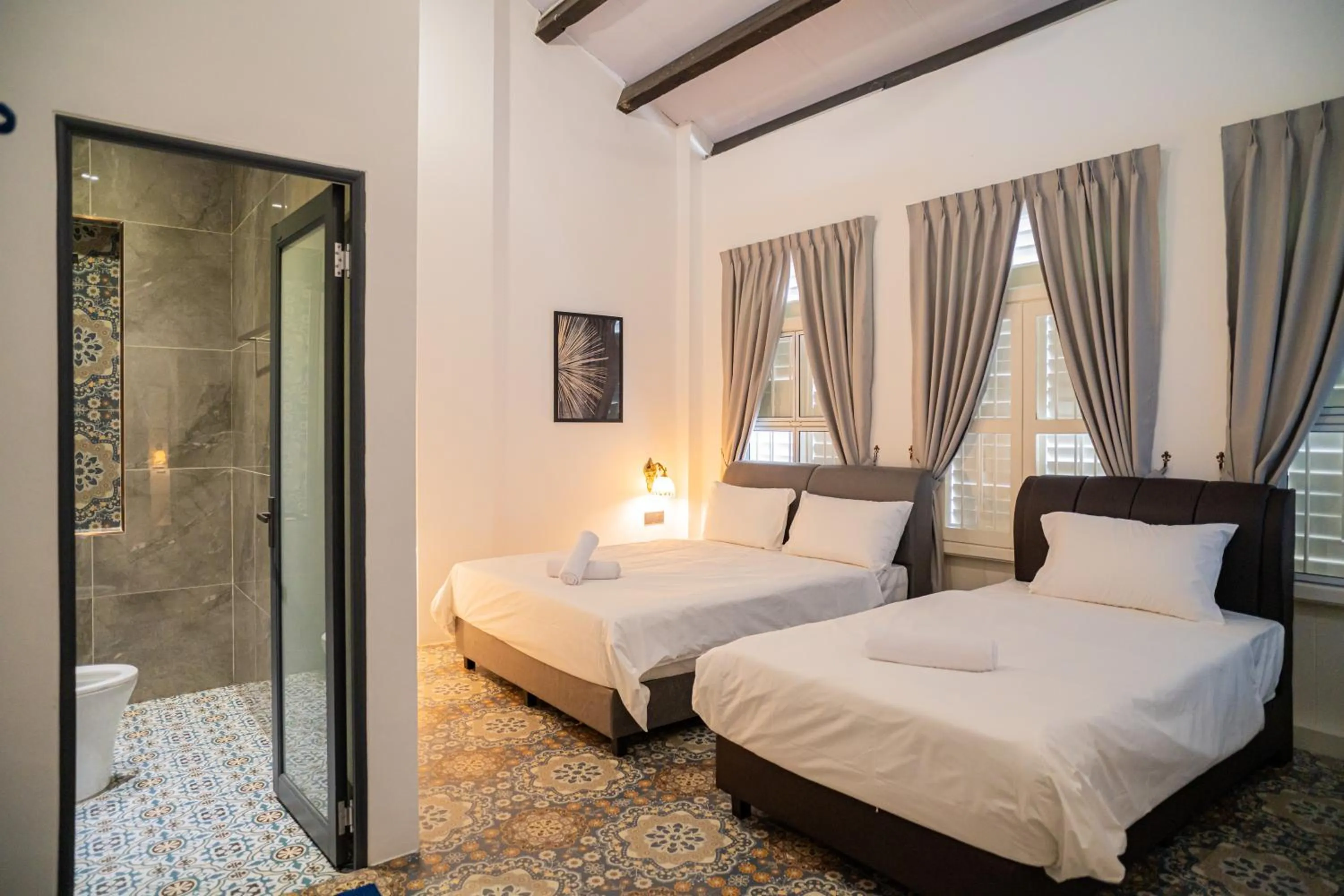 Bed in Jovial Industrial Stylish Lodge ````Bukit Mertajam