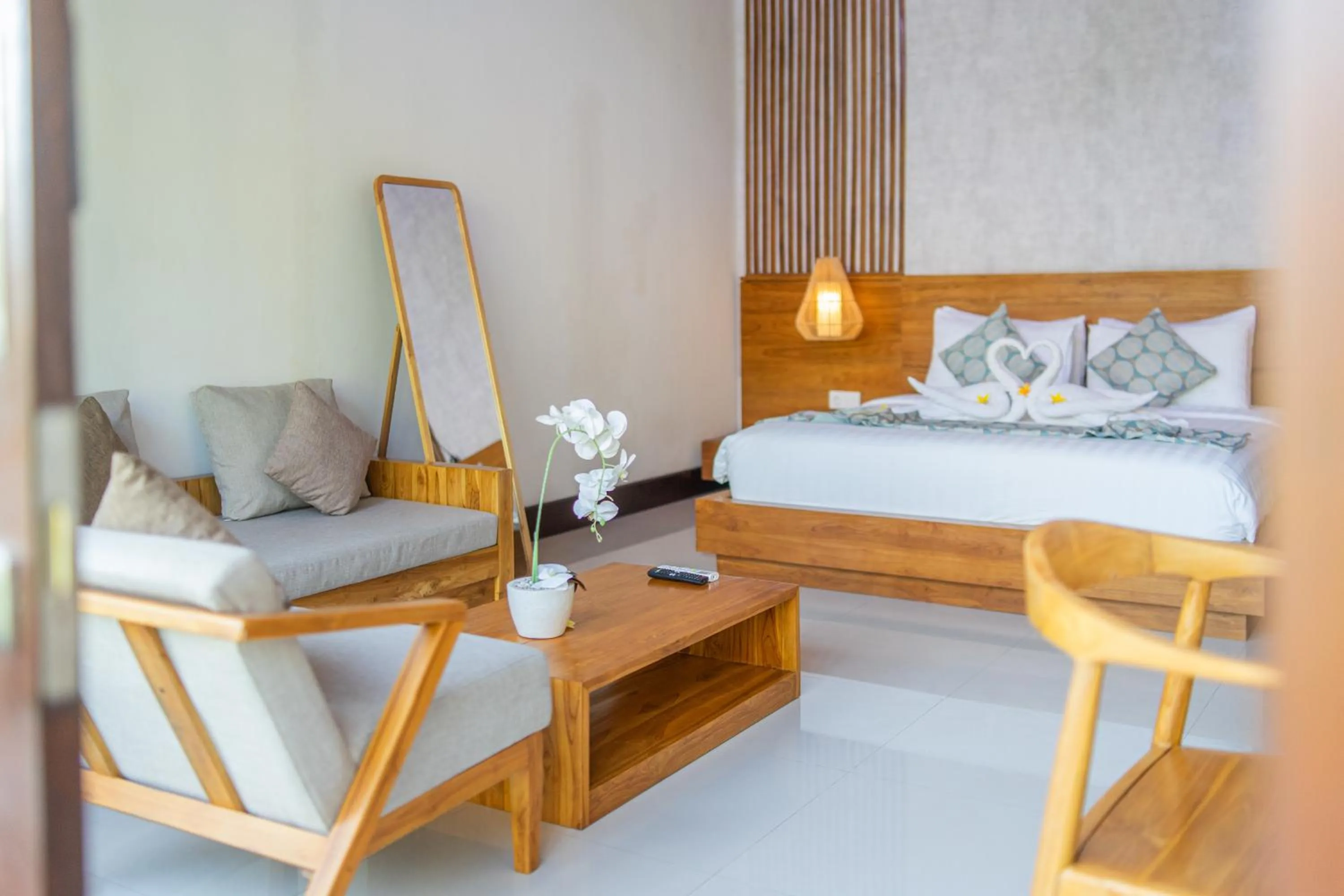 Living room, Bed in Cemara Hills Uluwatu, The Reserve - Cottages & Villas
