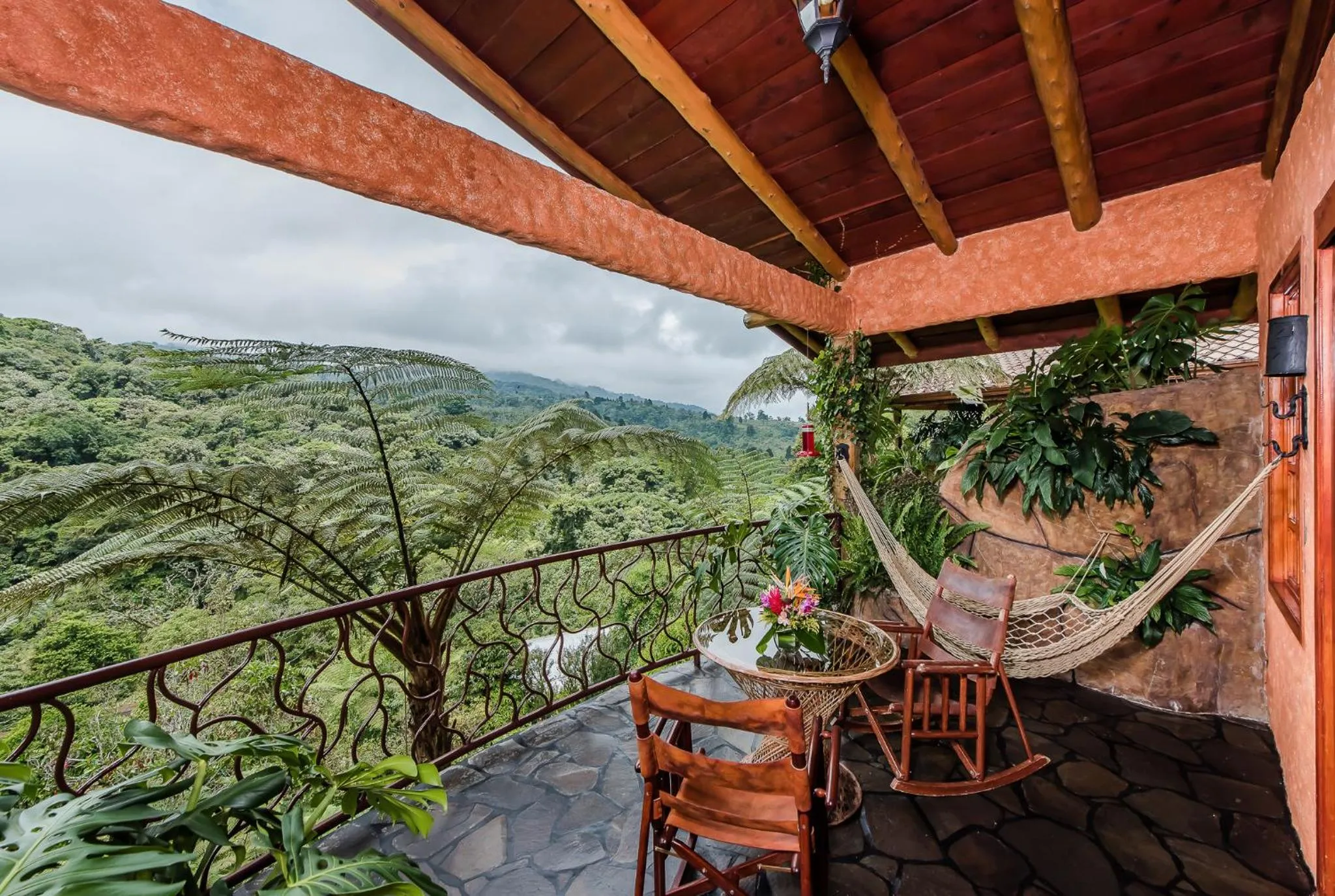 Patio in Peace Lodge