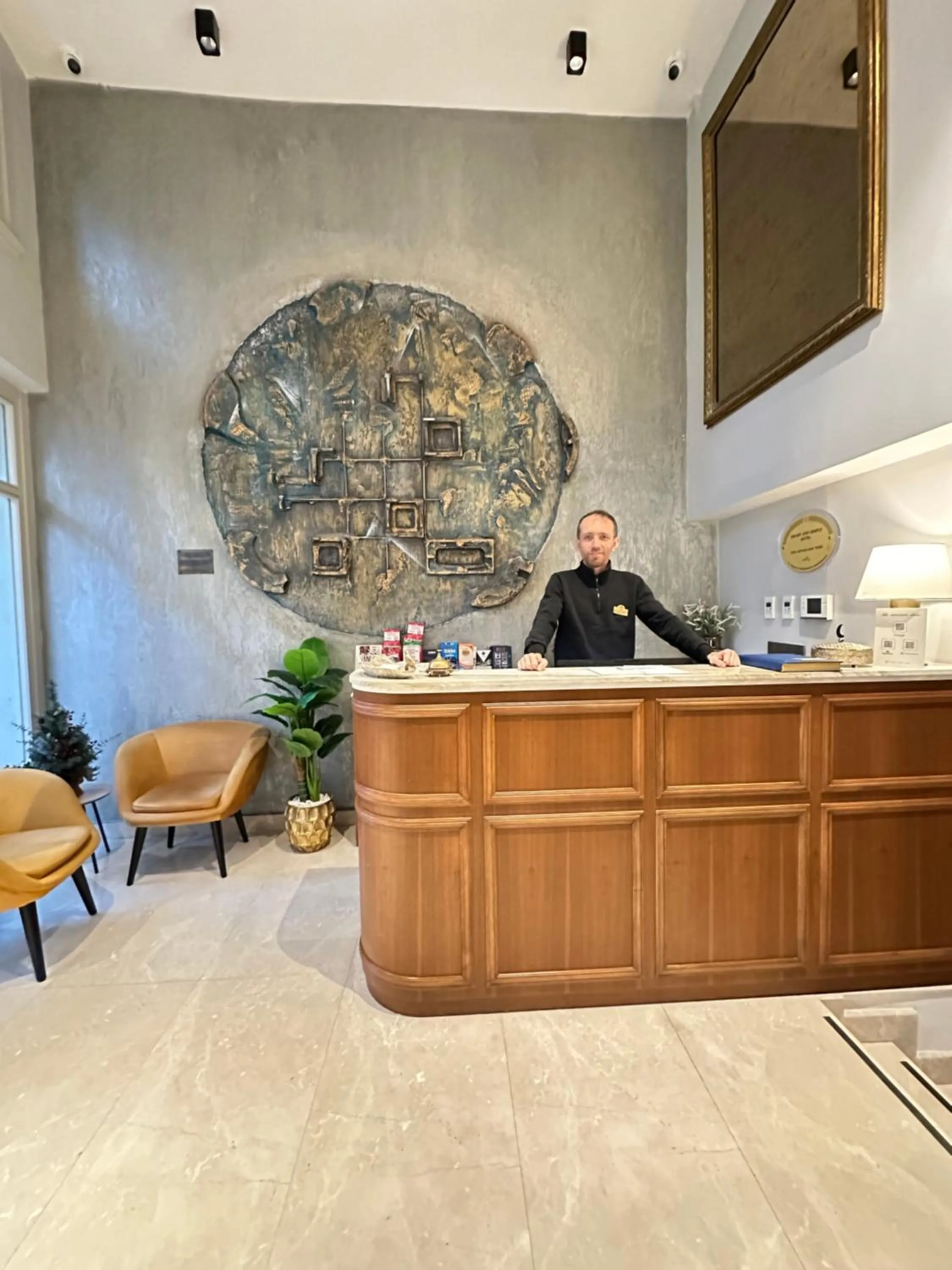 Lobby or reception in Smart and Simple Hotel Karakoy