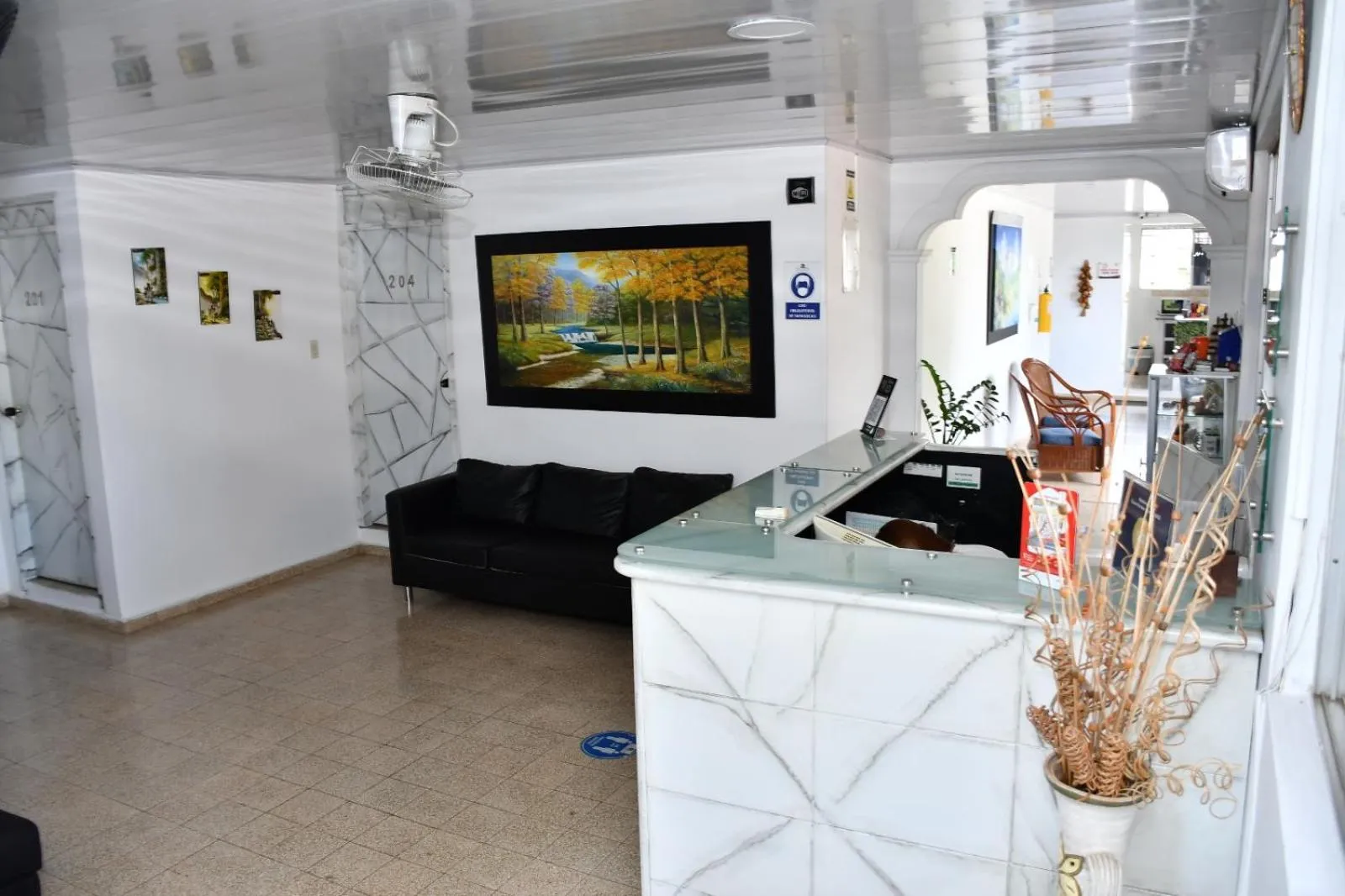 Lobby or reception in HOTEL BOUTIQUE SONNE BALOP Valledupar