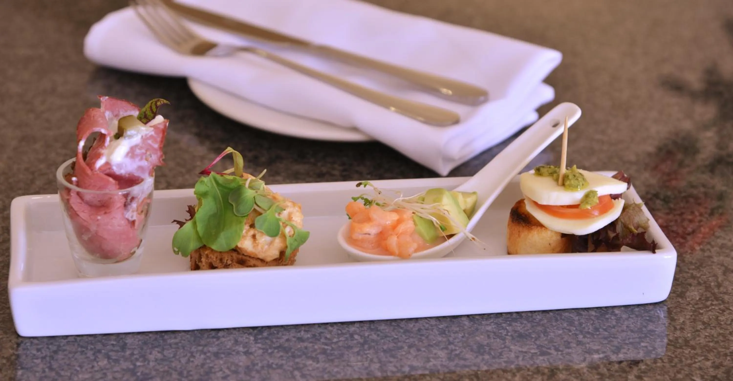 Food close-up in Gardenia Boutique Hotel