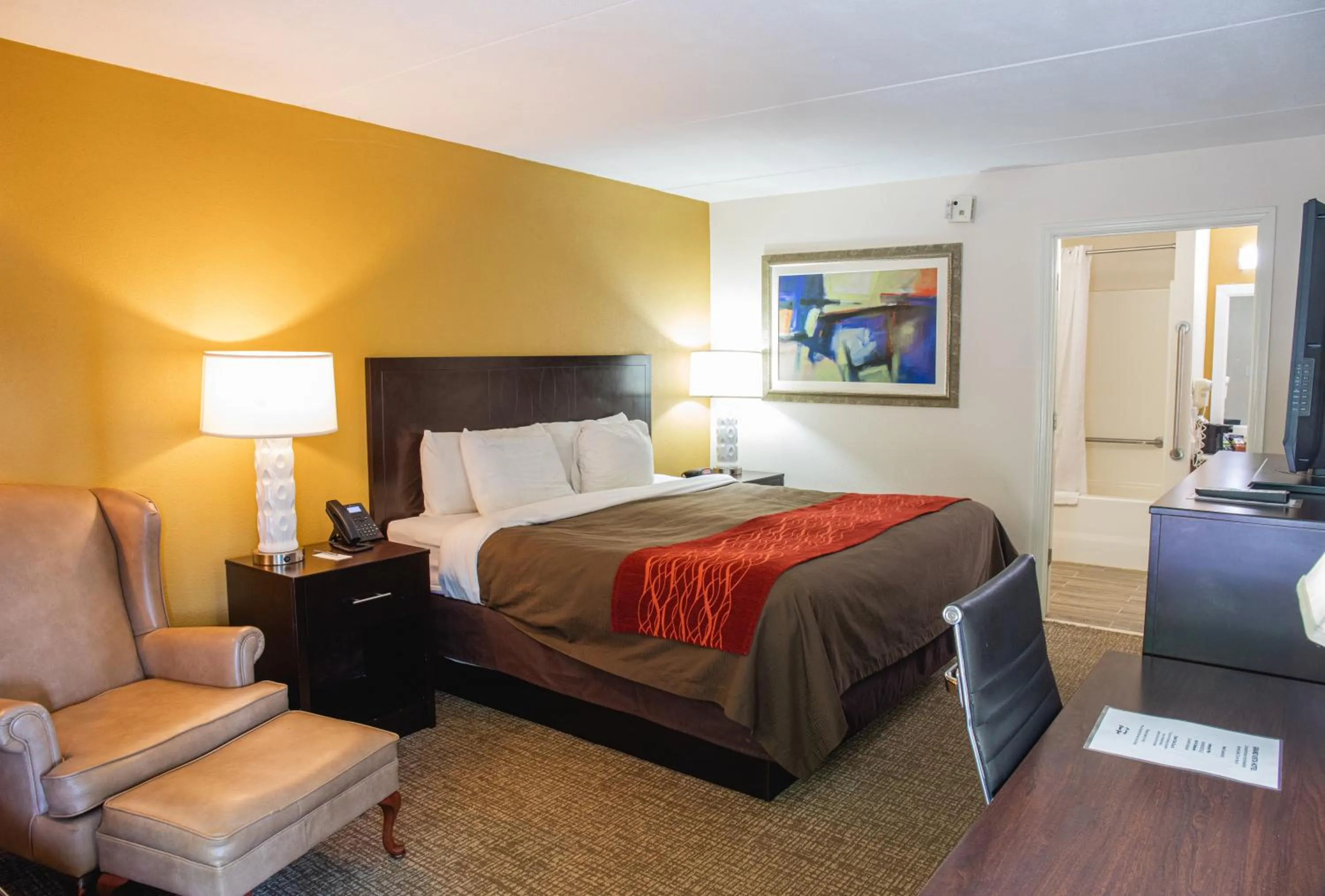 Bed in Grand Vista Hotel