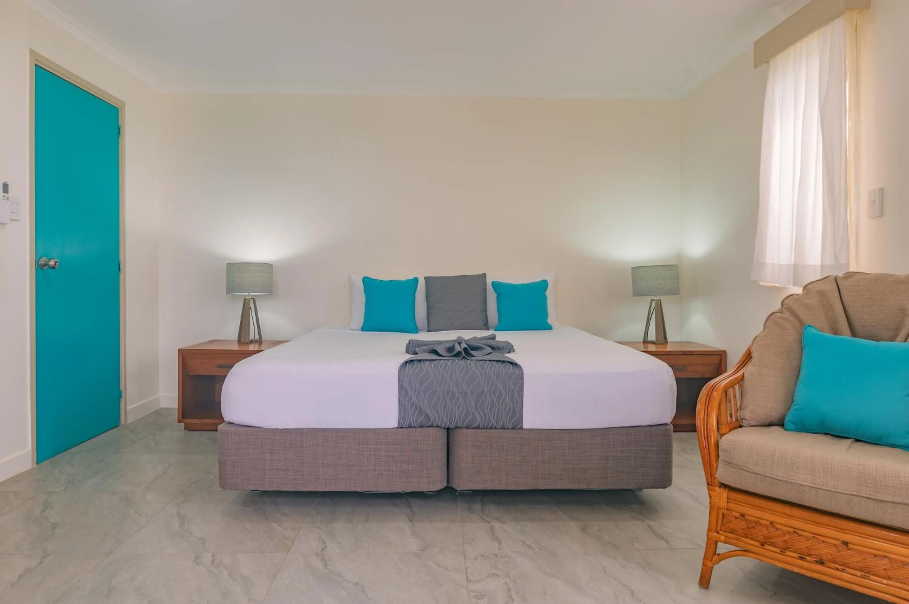 View (from property/room), Bed in Moana Sands Beachfront Villas