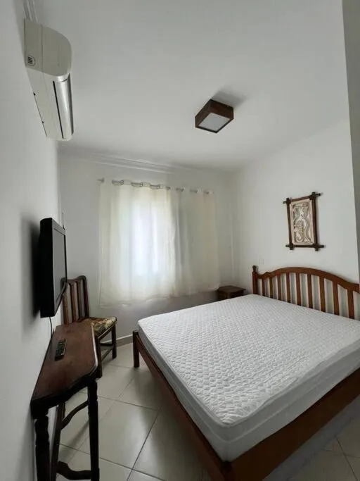 Bed in Apartamento confortável praia grande Ubatuba