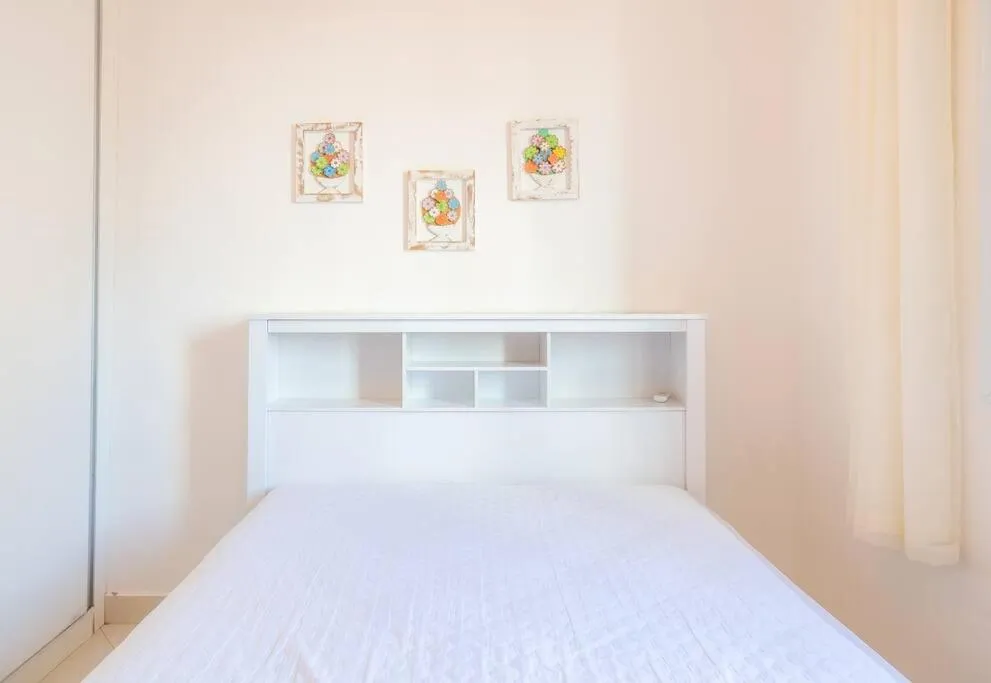 Bed in Apartamento confortável praia grande Ubatuba