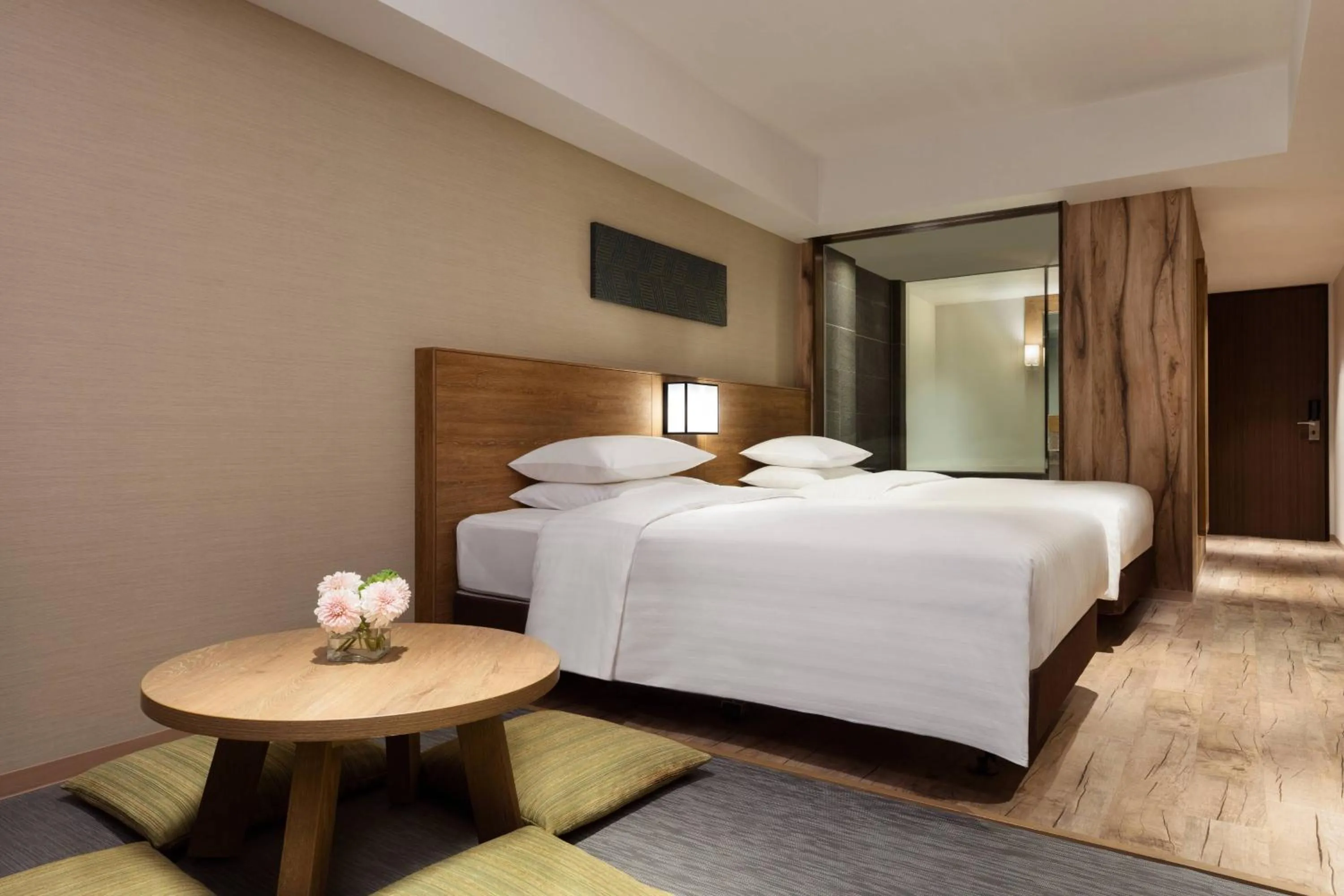Photo of the whole room, Bed in Courtyard by Marriott Hakuba