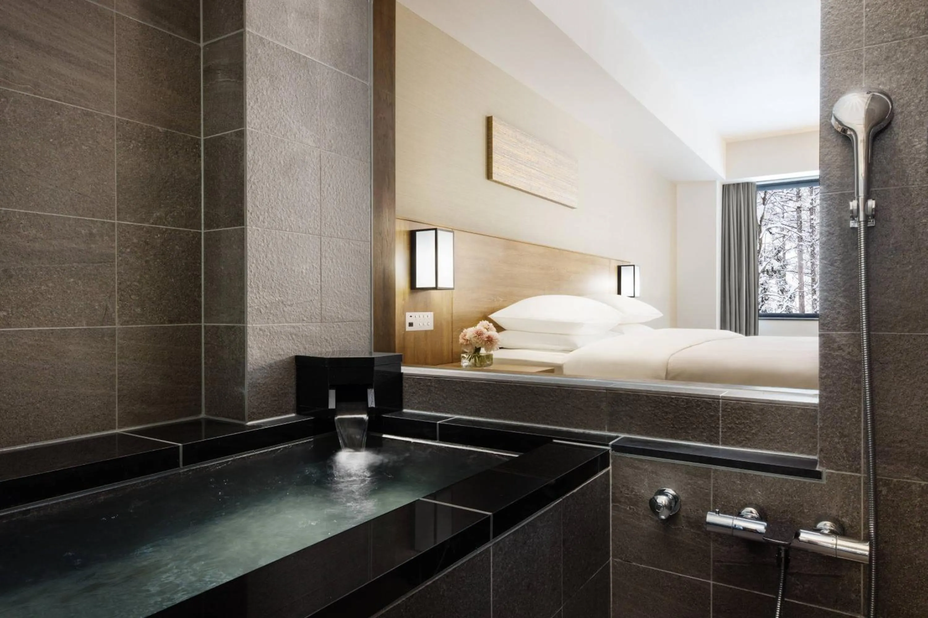 Photo of the whole room, Bed in Courtyard by Marriott Hakuba