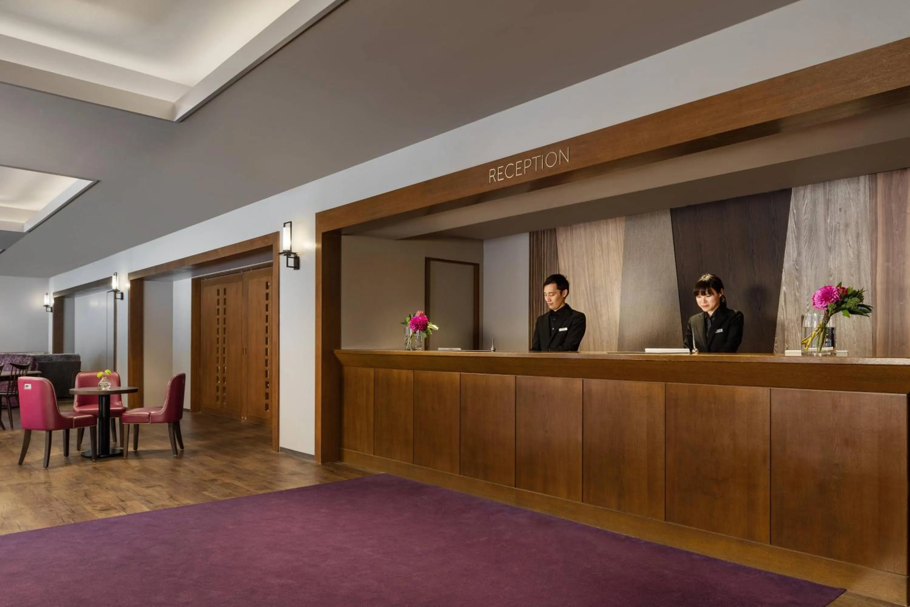 Lobby or reception in Courtyard by Marriott Hakuba