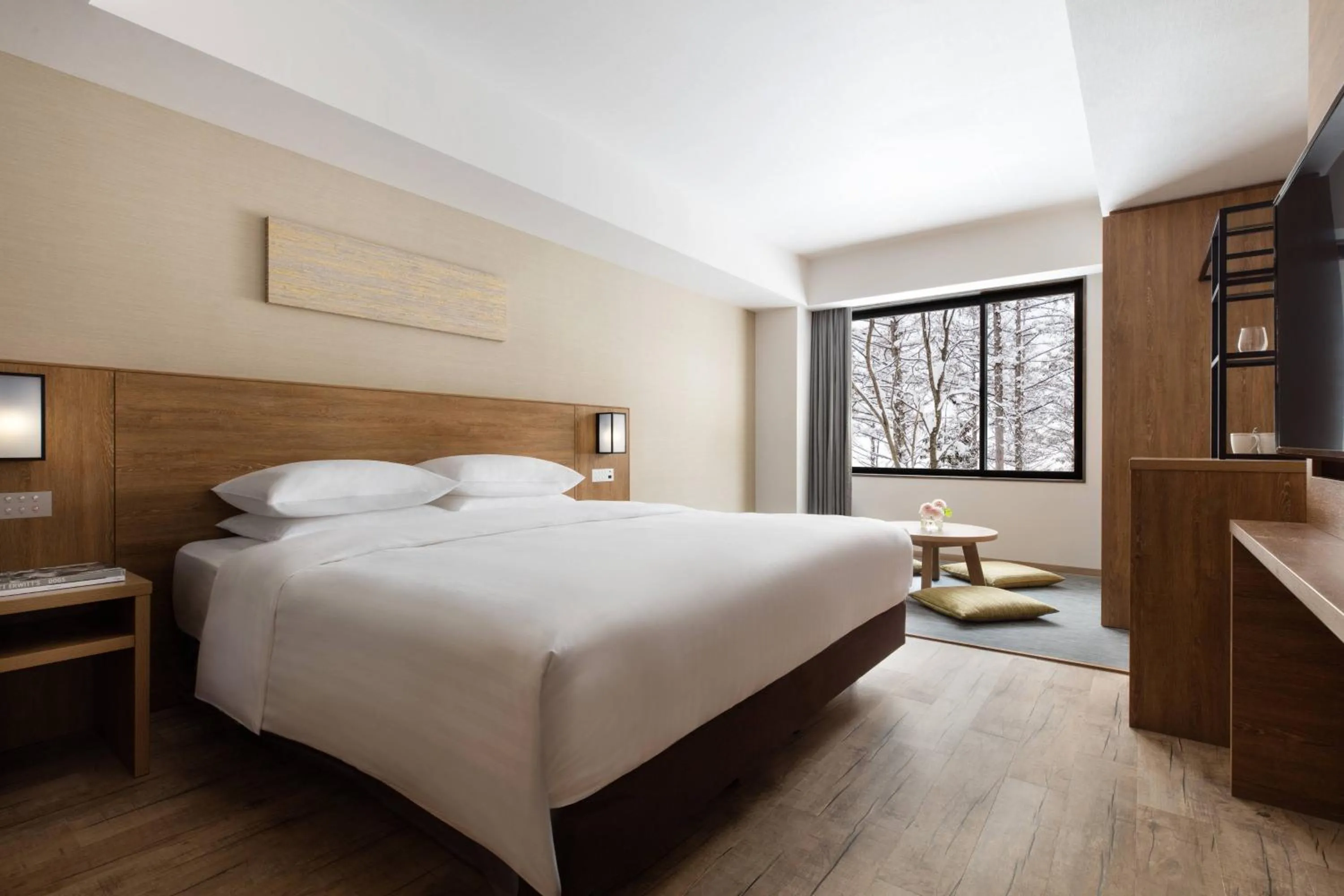 Photo of the whole room, Bed in Courtyard by Marriott Hakuba