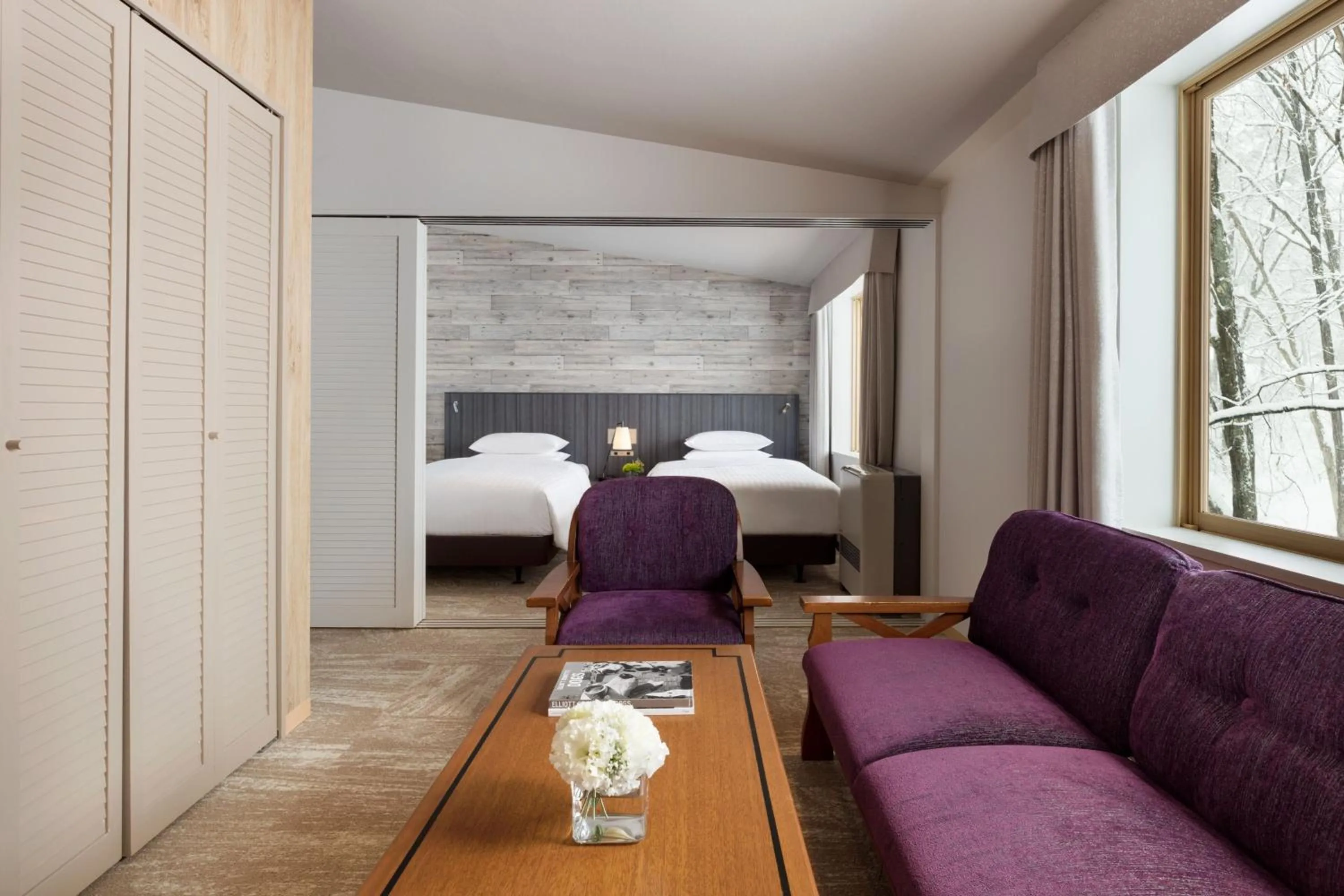 Photo of the whole room, Bed in Courtyard by Marriott Hakuba