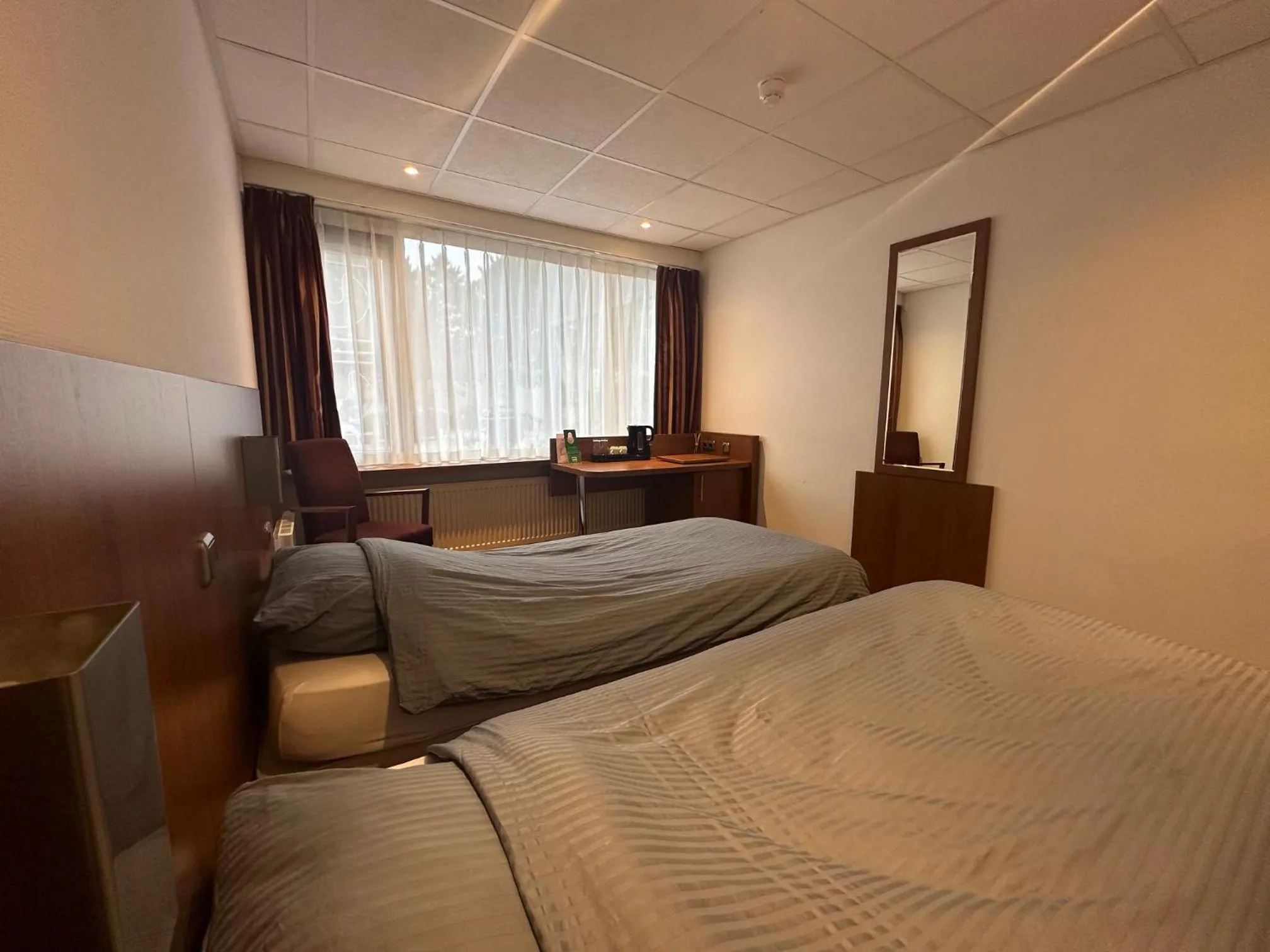 Bed in Hotel De Hertog