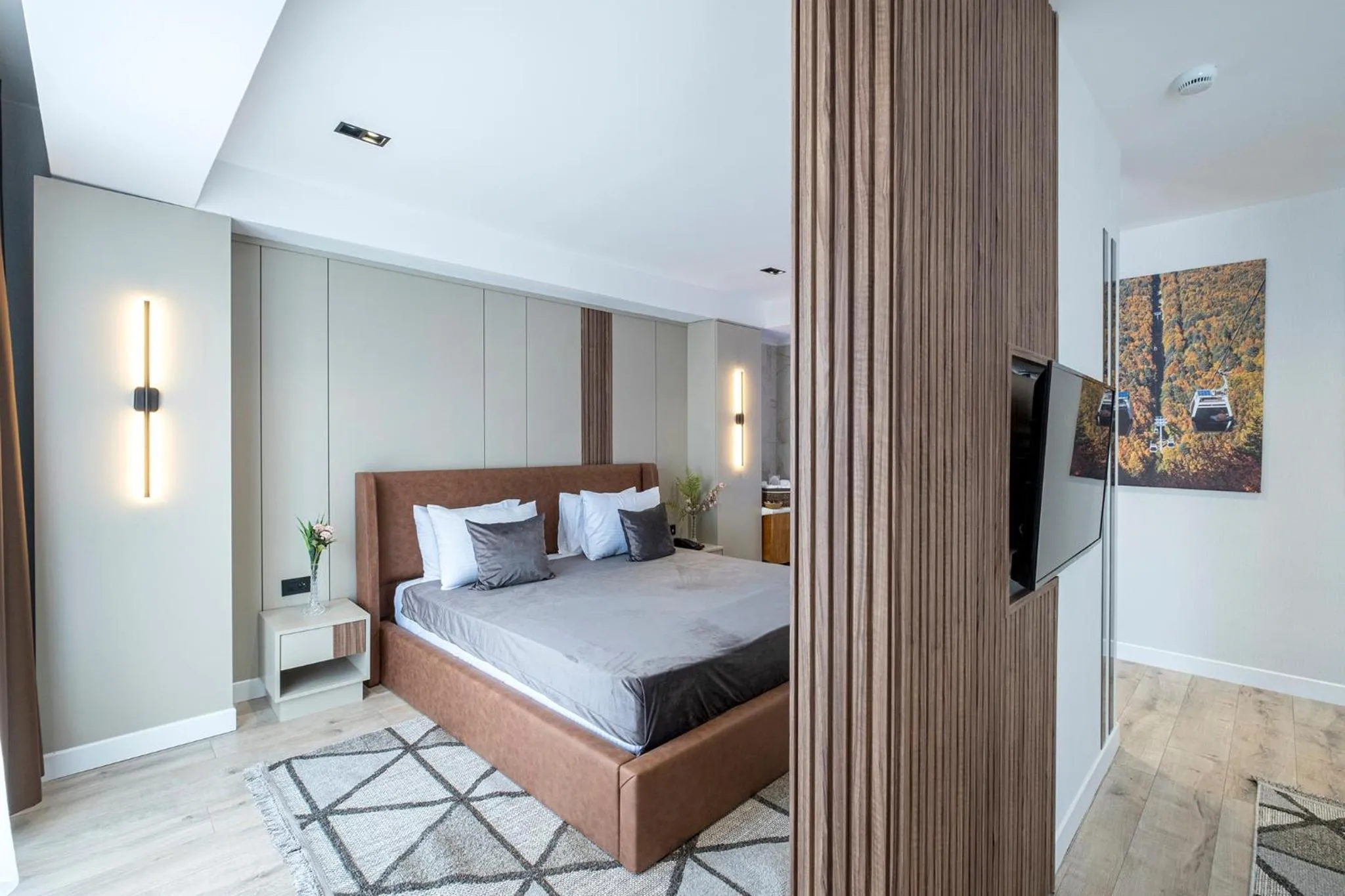 Bedroom, Bed in Euphrates Hotel Bursa