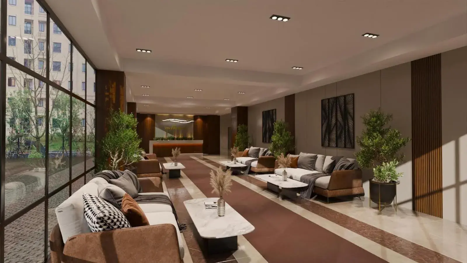 Living room in Euphrates Hotel Bursa Living room in Euphrates Hotel Bursa