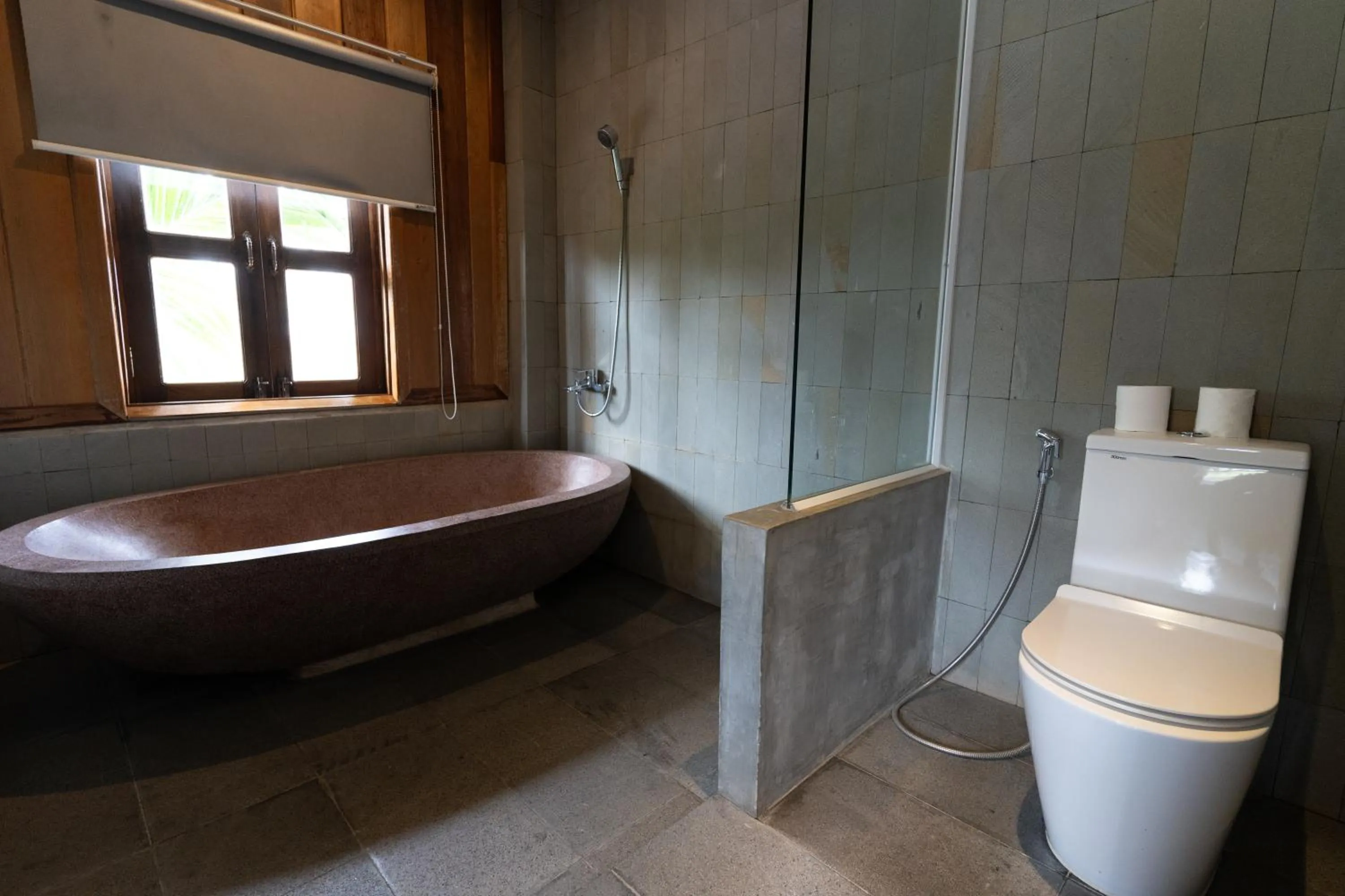 Shower in Villa Isann