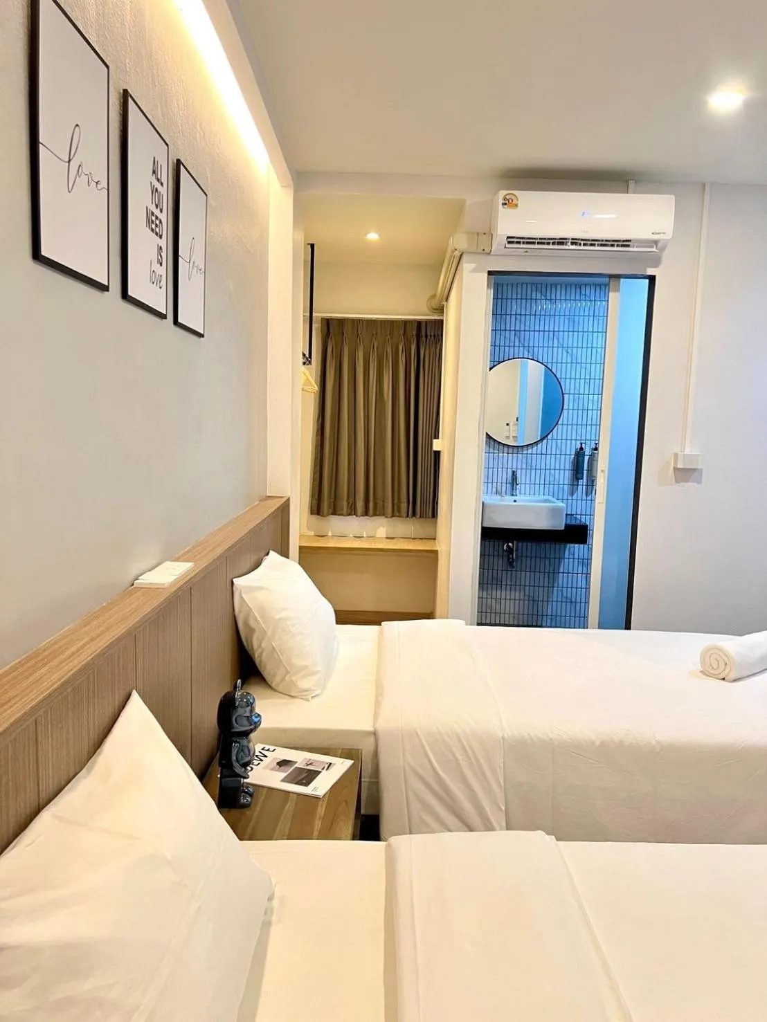 Bed in Bedter Hotel Phang Nga