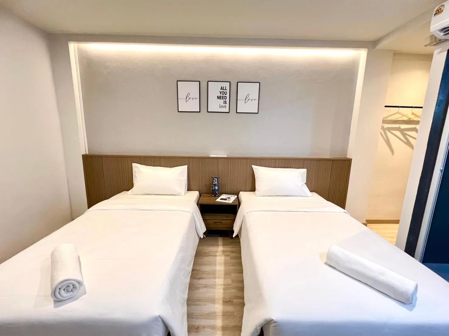 Bed in Bedter Hotel Phang Nga