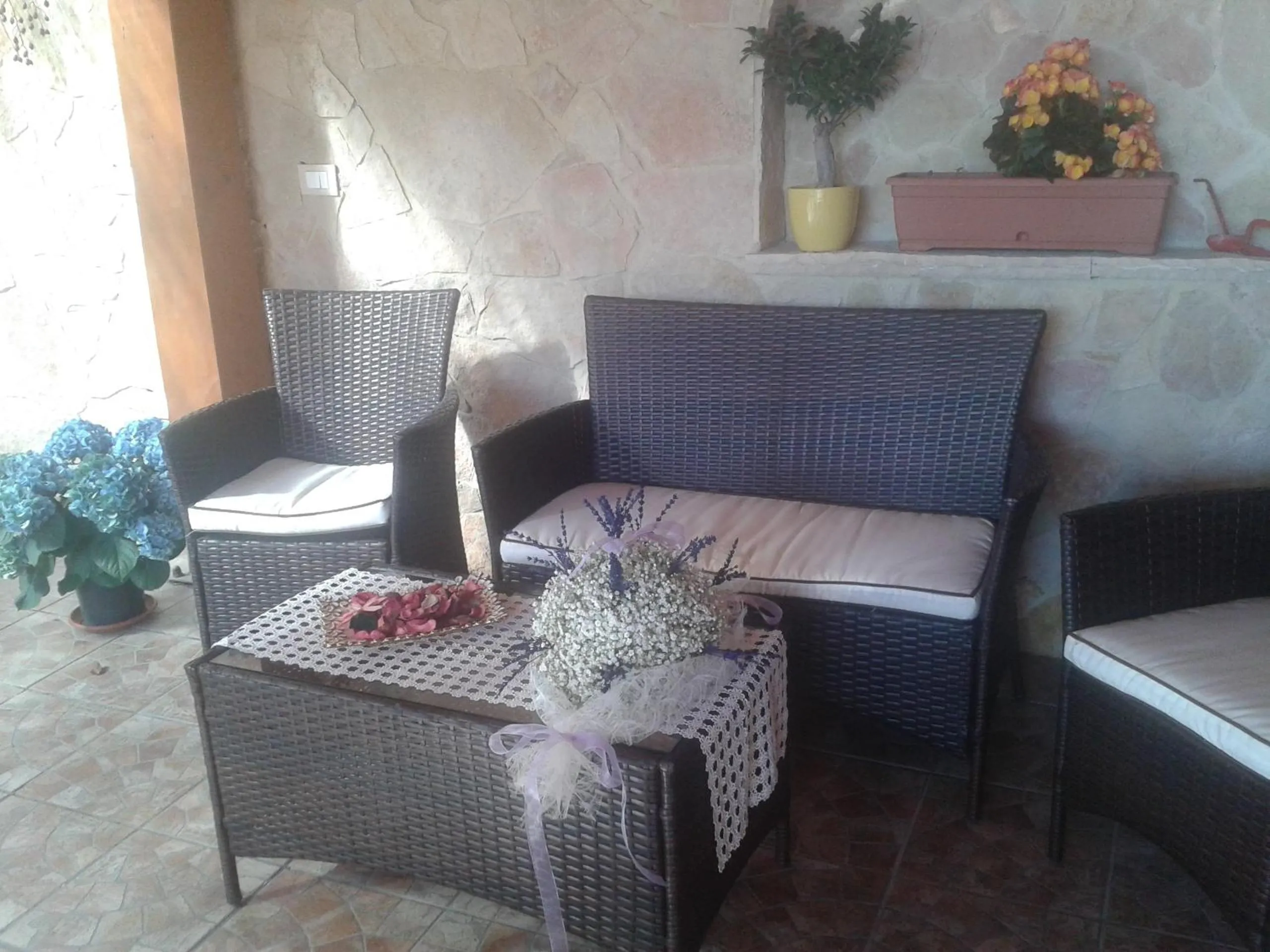 Balcony/Terrace in Viola di Mare Rooms and Parking