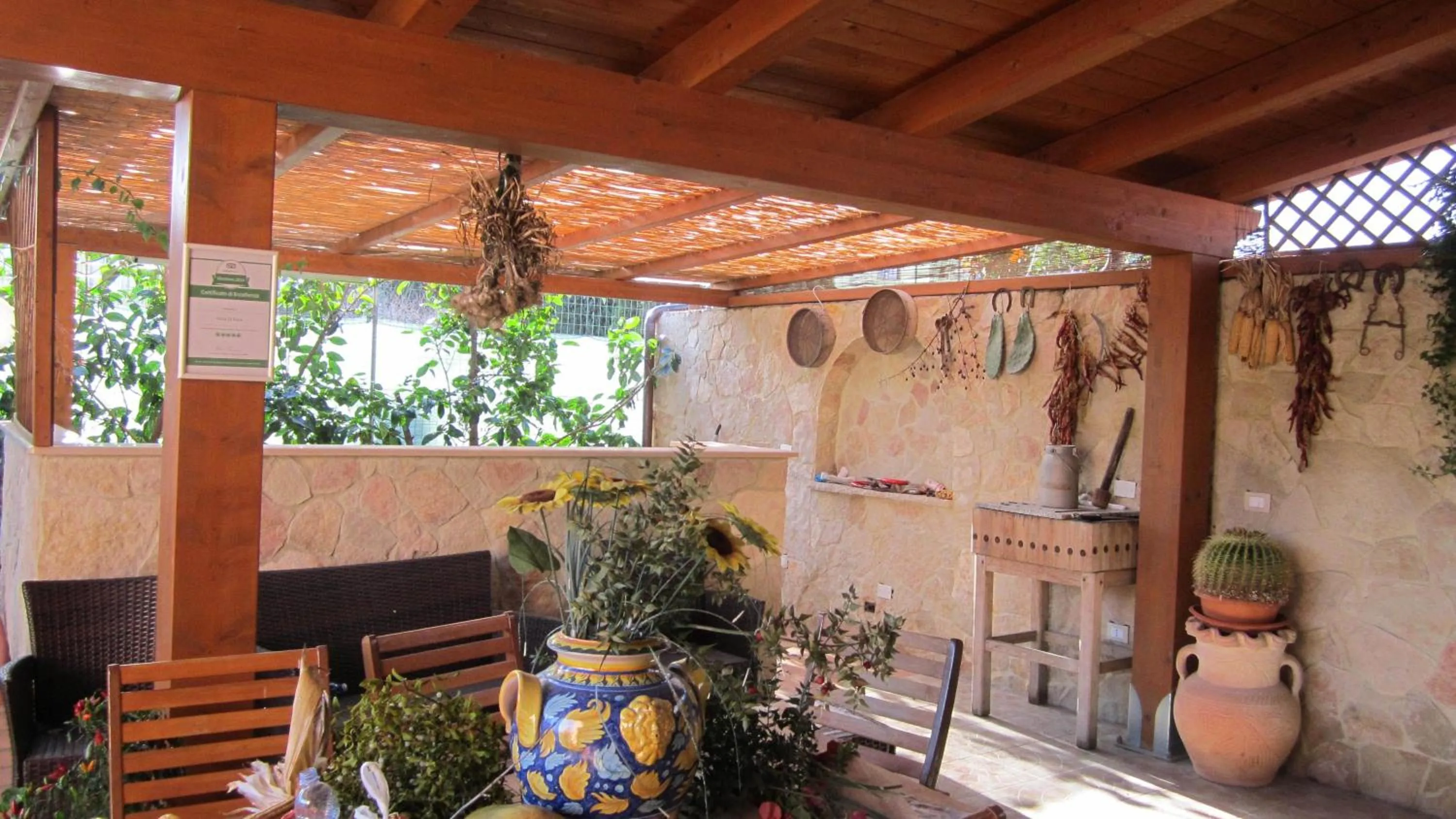 Balcony/Terrace in Viola di Mare Rooms and Parking