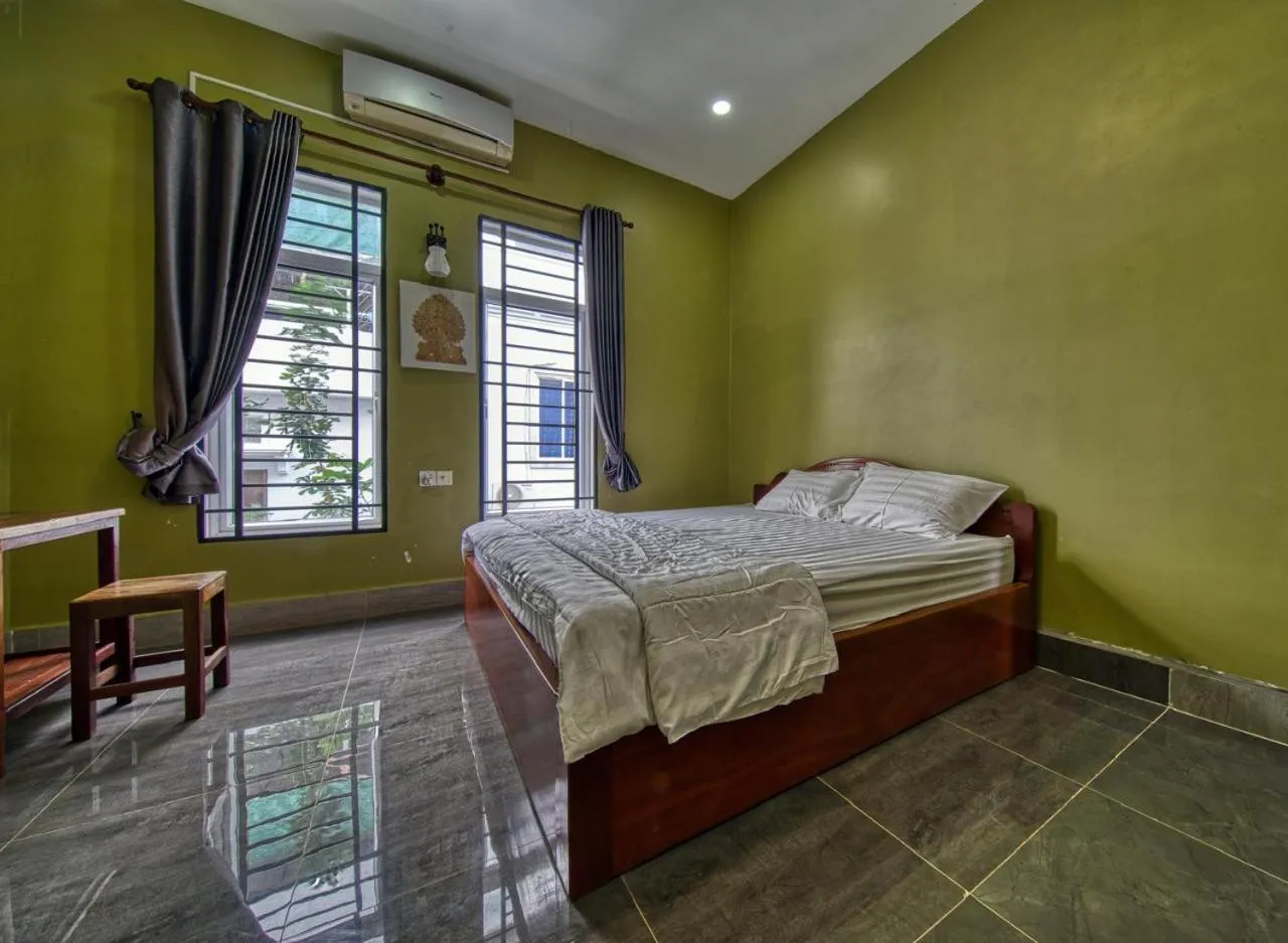 air conditioner, Bed in Kalinga Art Home Guest House