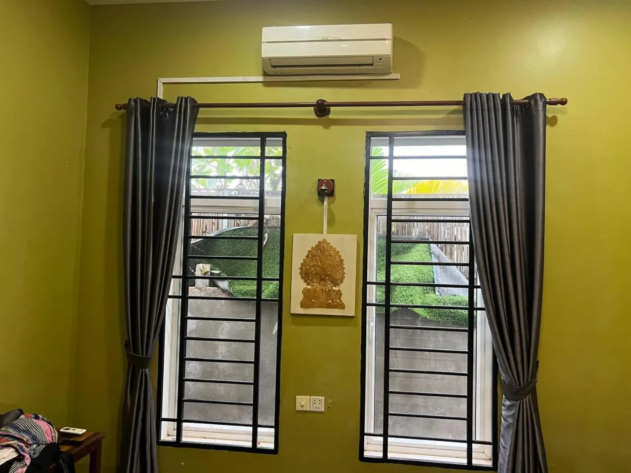 air conditioner in Kalinga Art Home Guest House
