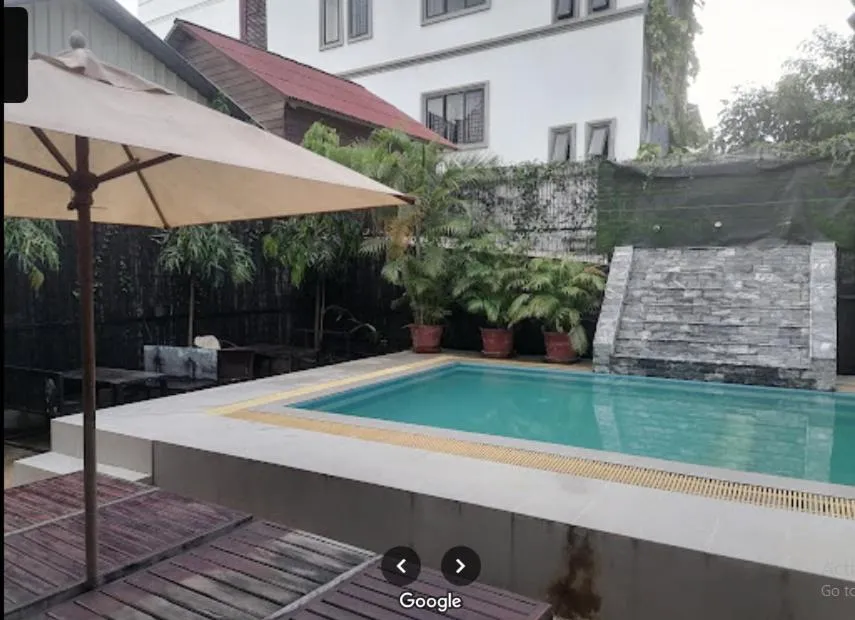 Pool view in Kalinga Art Home Guest House