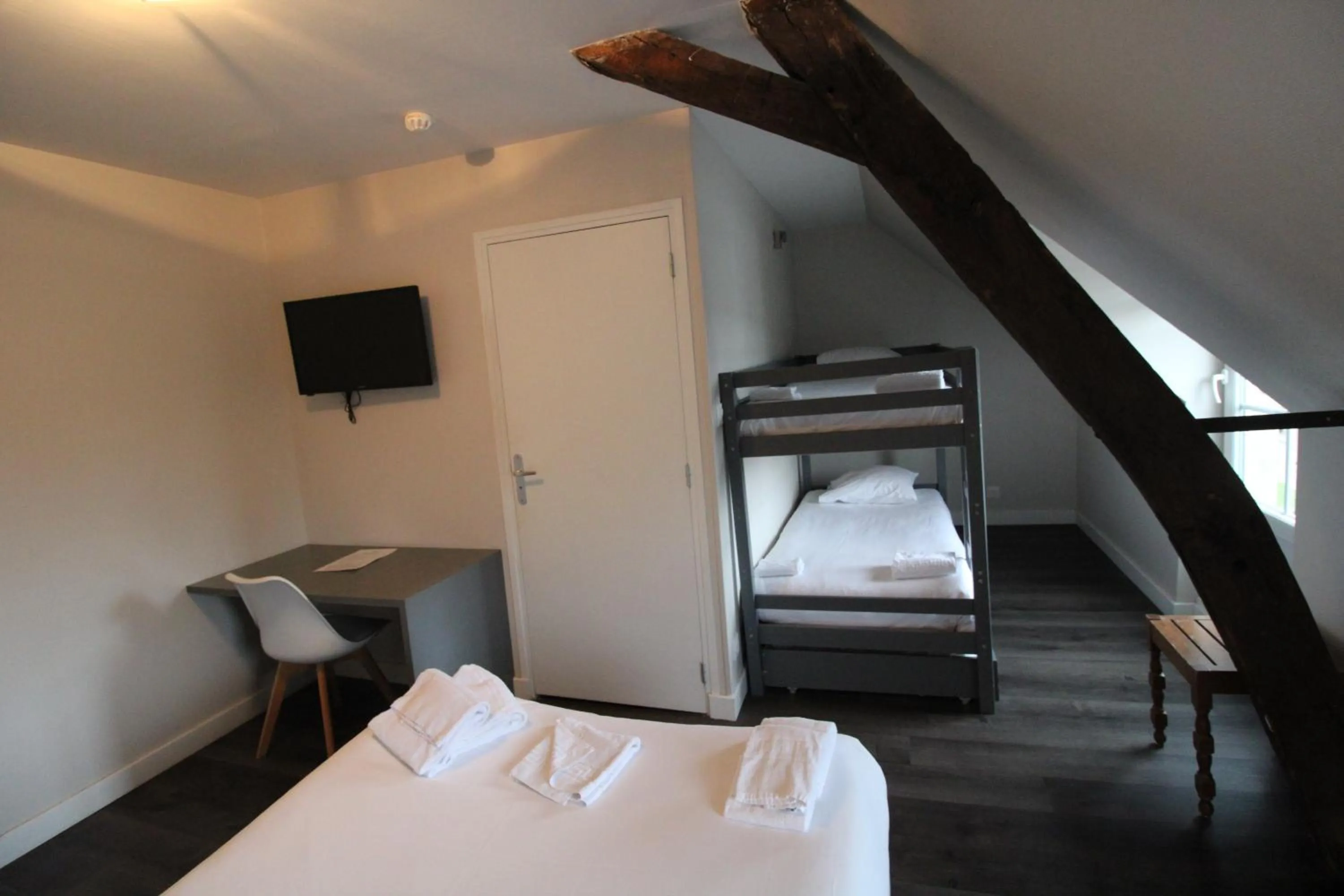 Bed in Hôtel Casabianca