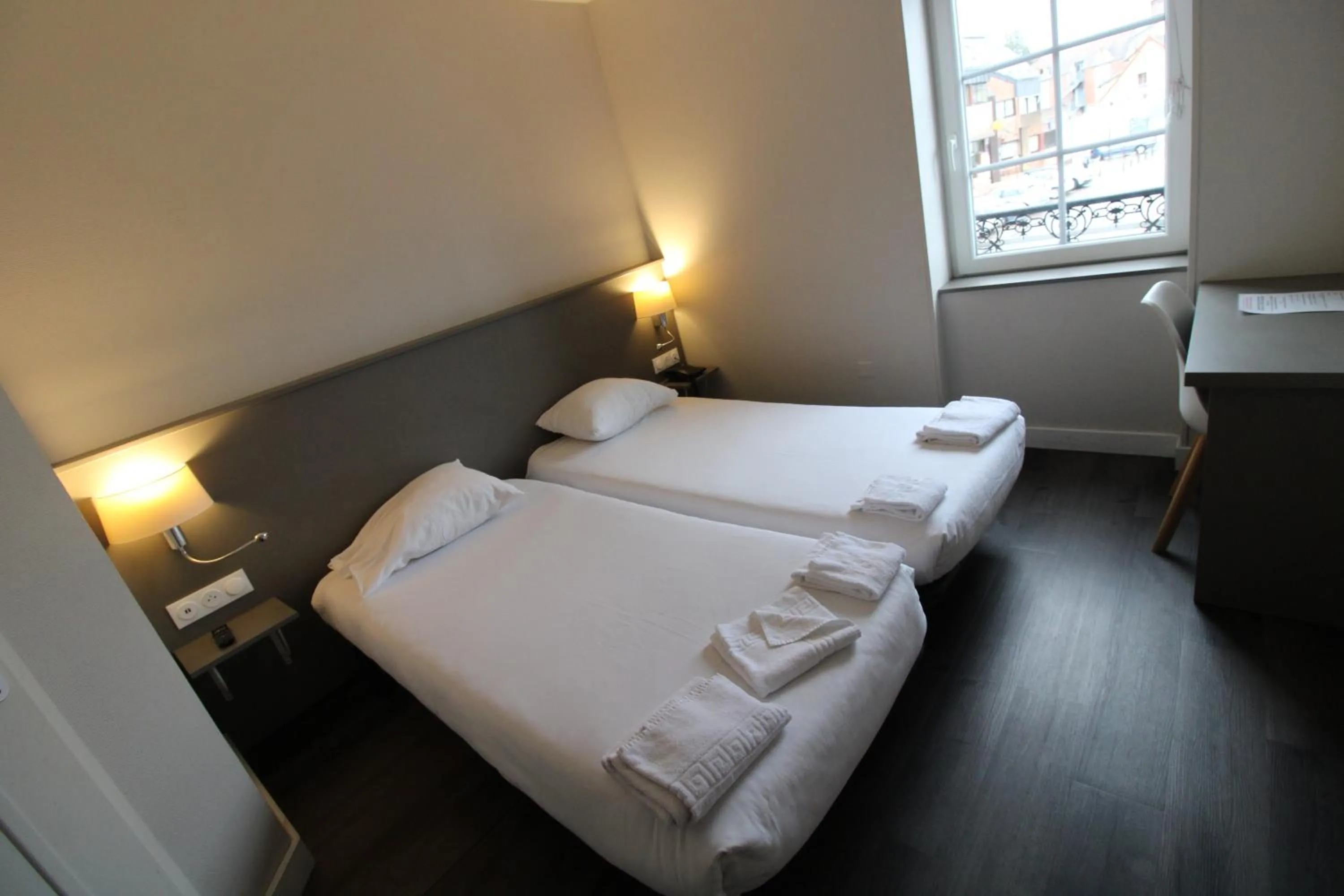 Bed in Hôtel Casabianca