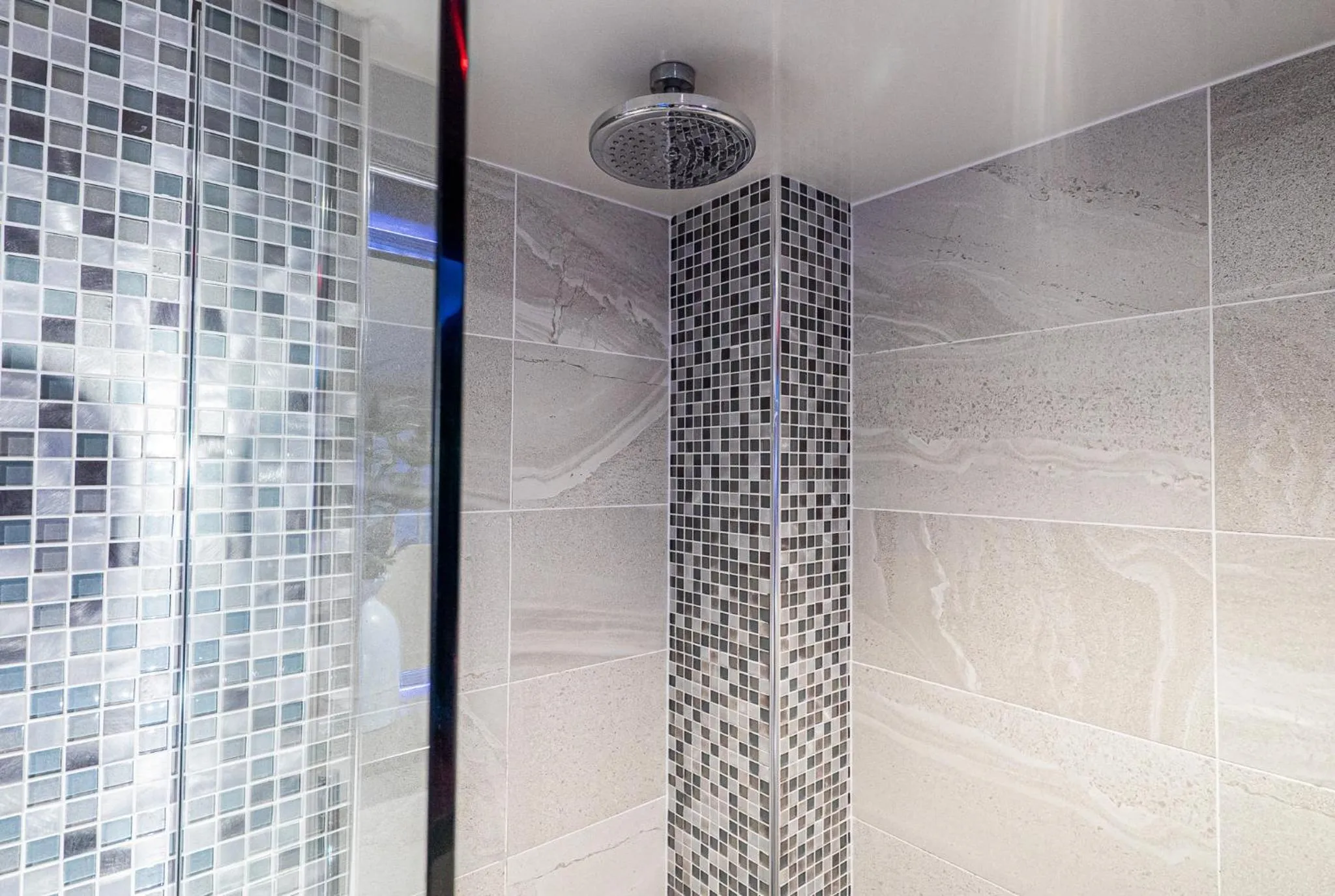Shower in Church Suites by The Cranleigh Boutique