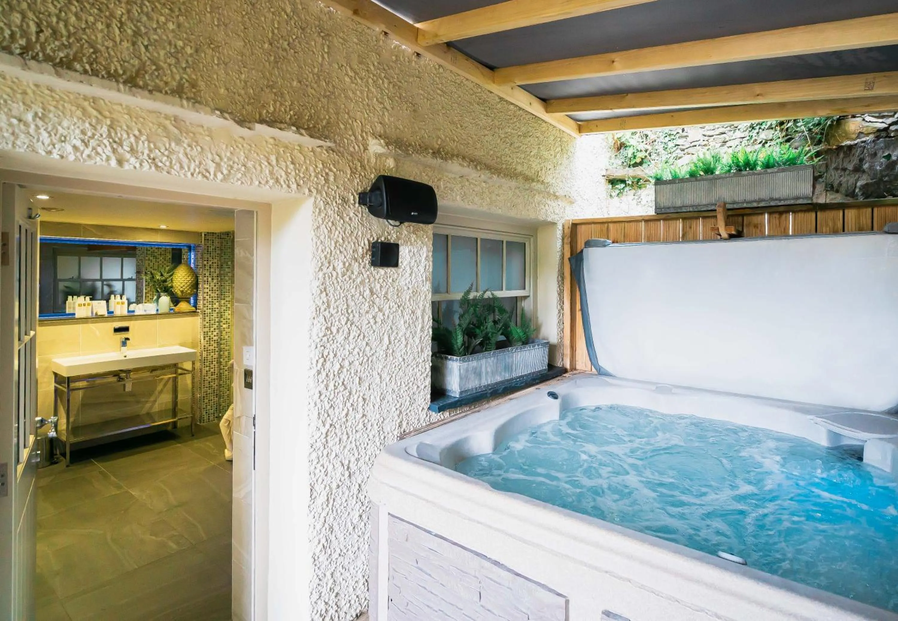 Hot Tub in Church Suites by The Cranleigh Boutique