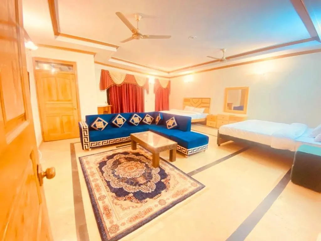 Bed in Heritage inn B&B Guest House Islamabad