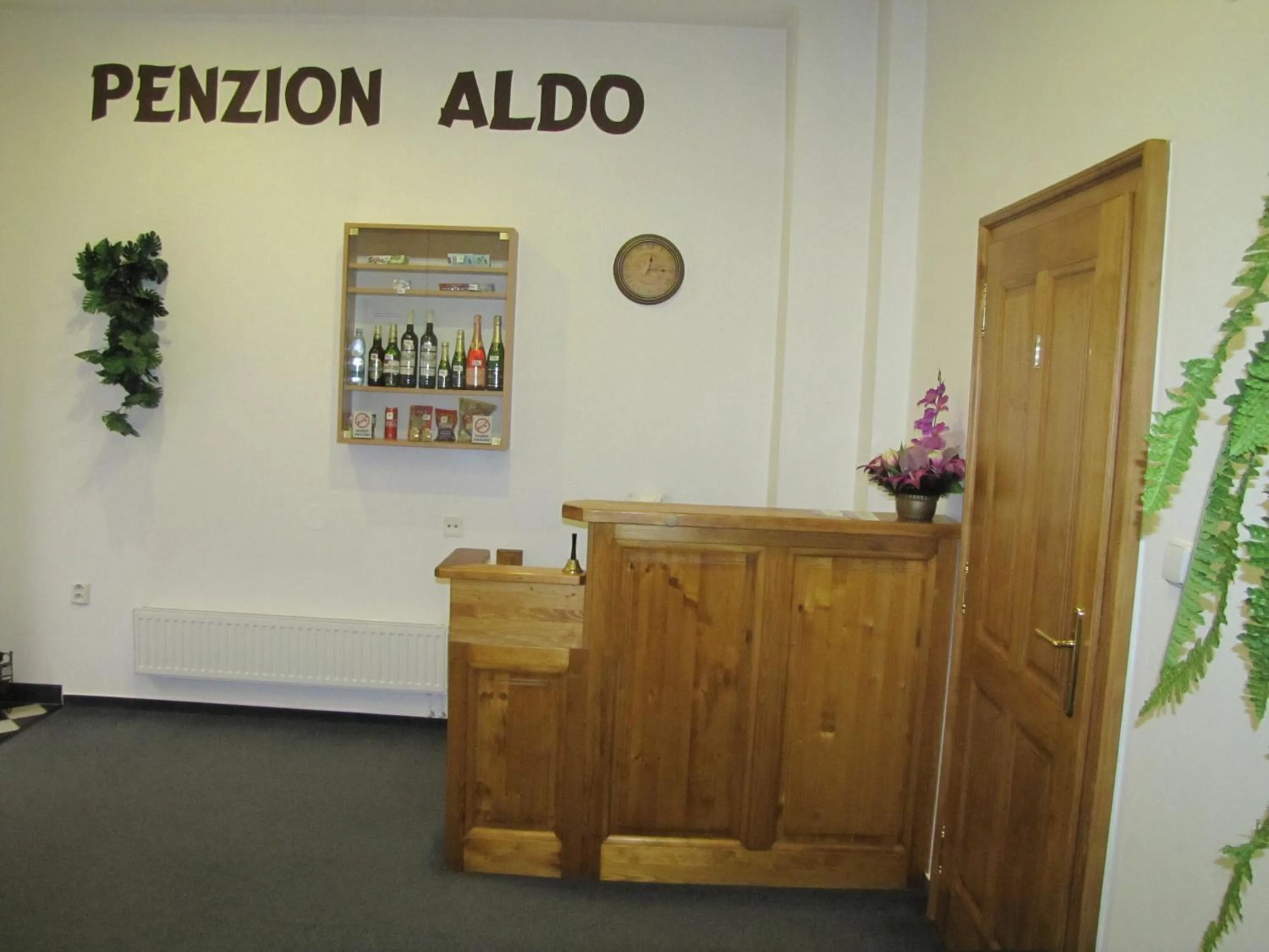 Lobby or reception in Penzion Aldo