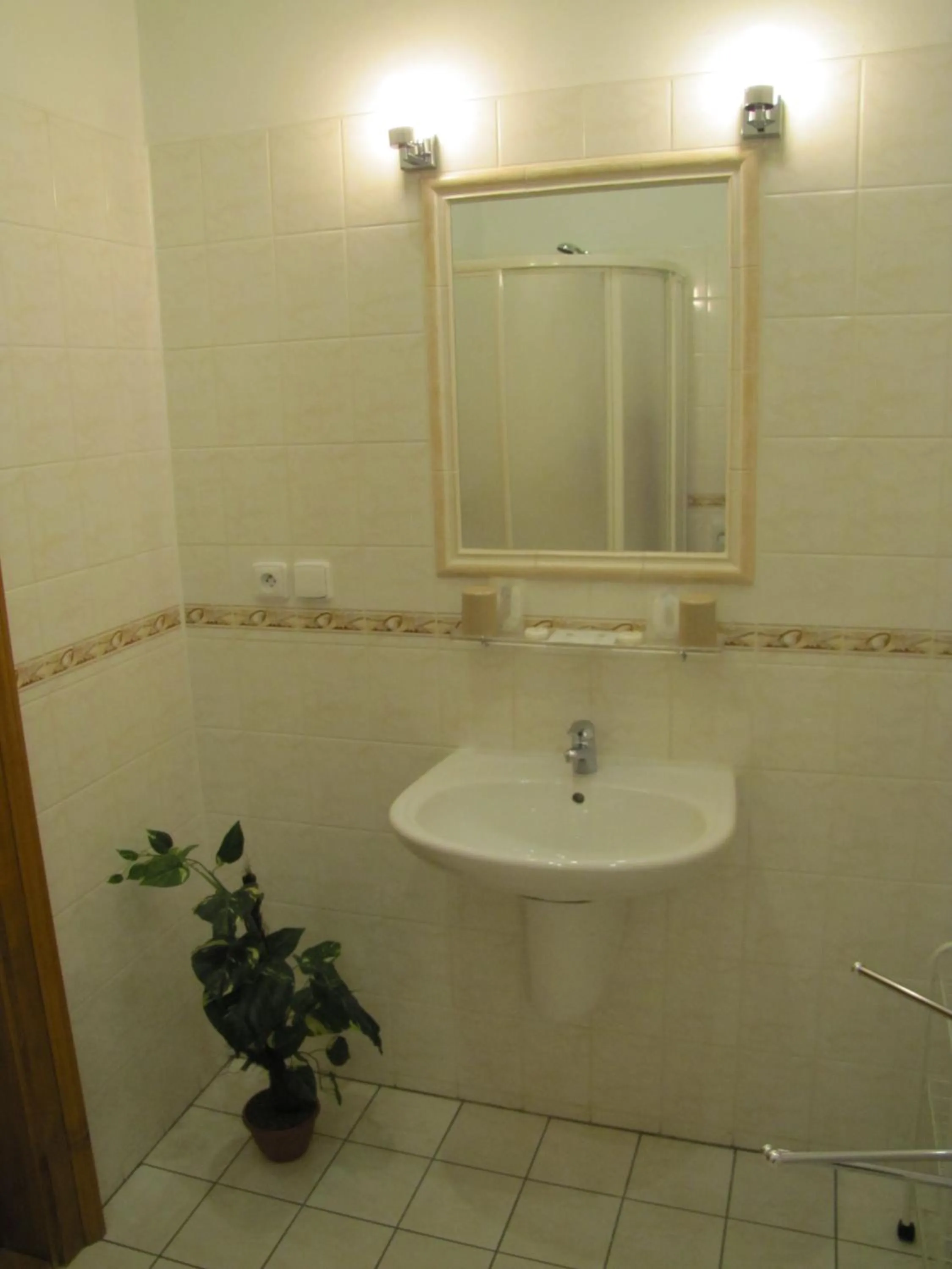 Bathroom in Penzion Aldo