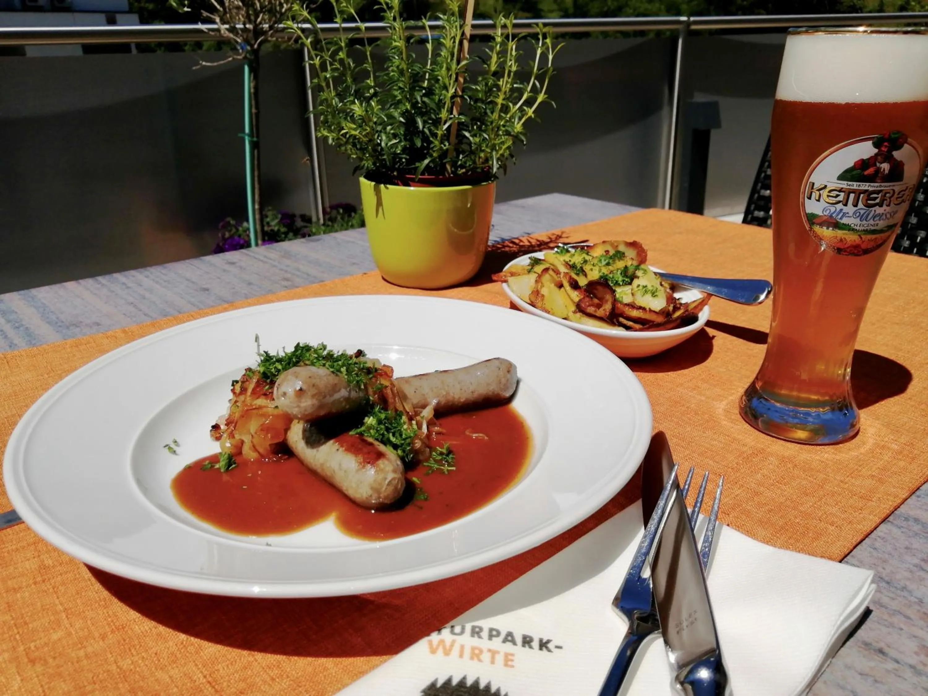 Food and drinks in Hotel-Gasthaus zur Eiche