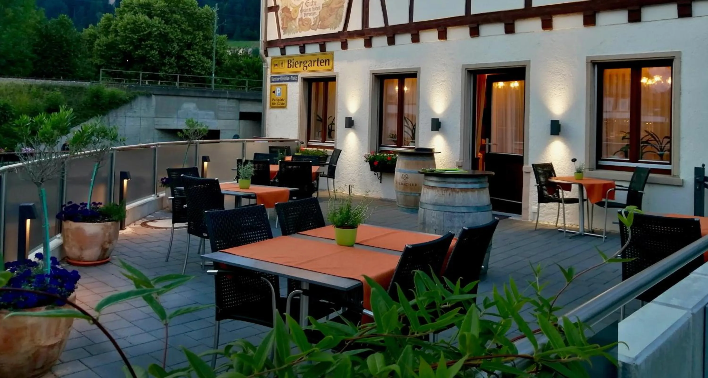 Restaurant/places to eat in Hotel-Gasthaus zur Eiche