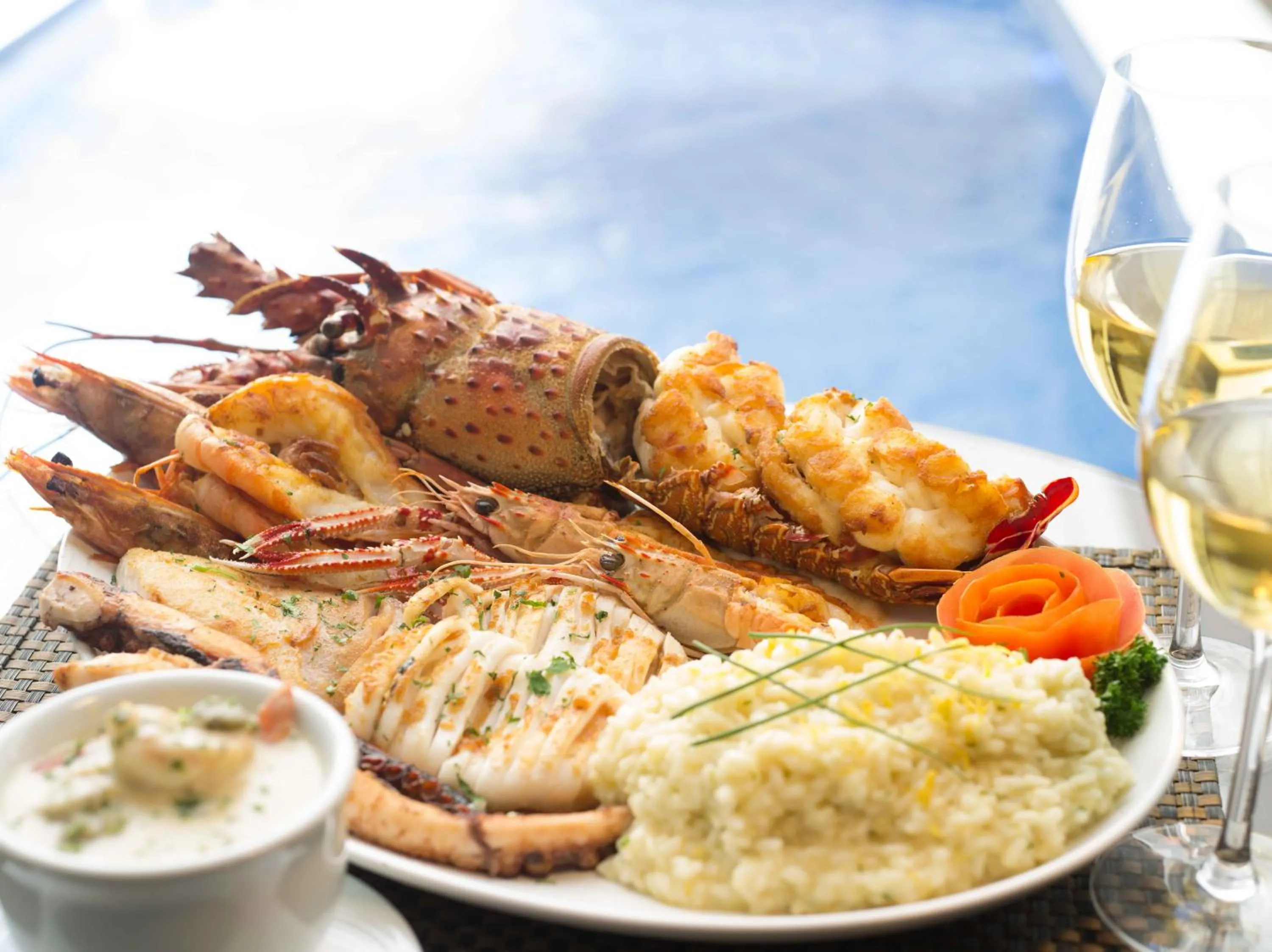 Food and drinks in Corinto Hotel