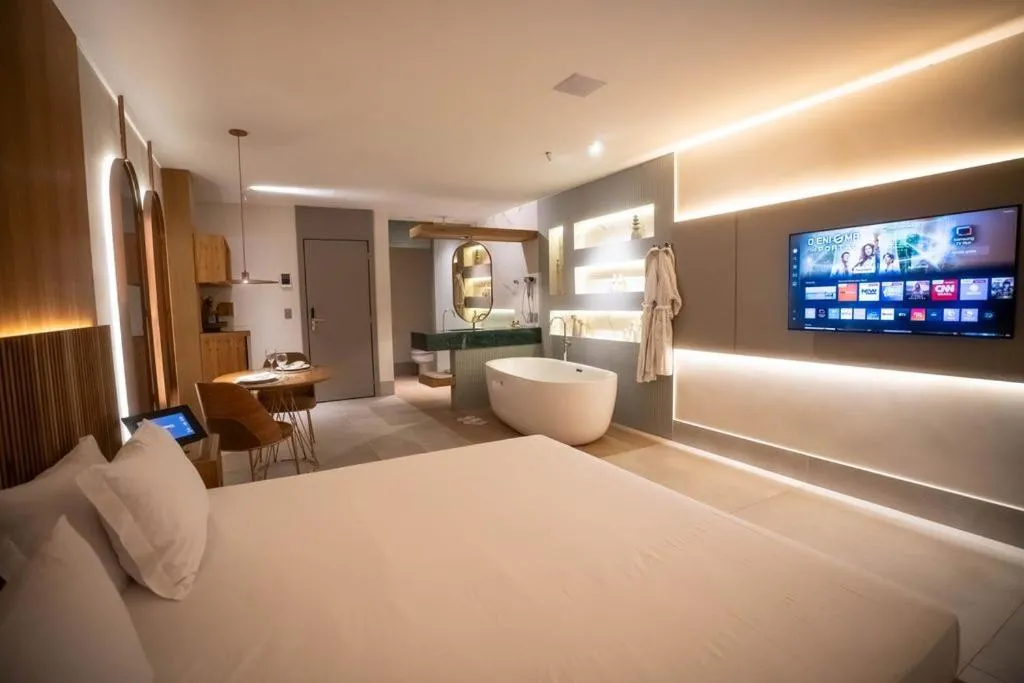 Bed in Corinto Hotel