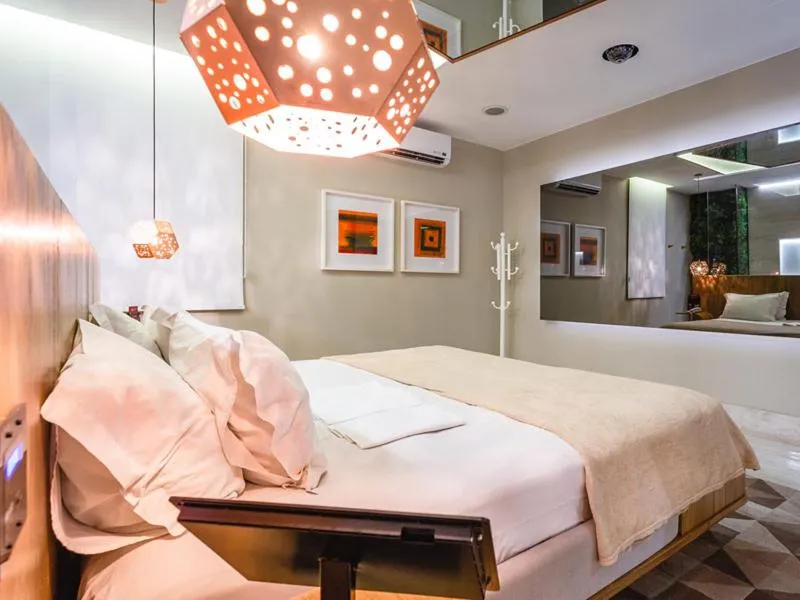 Bed in Corinto Hotel