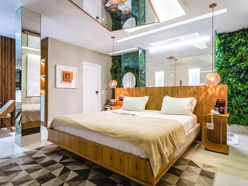 Bed in Corinto Hotel