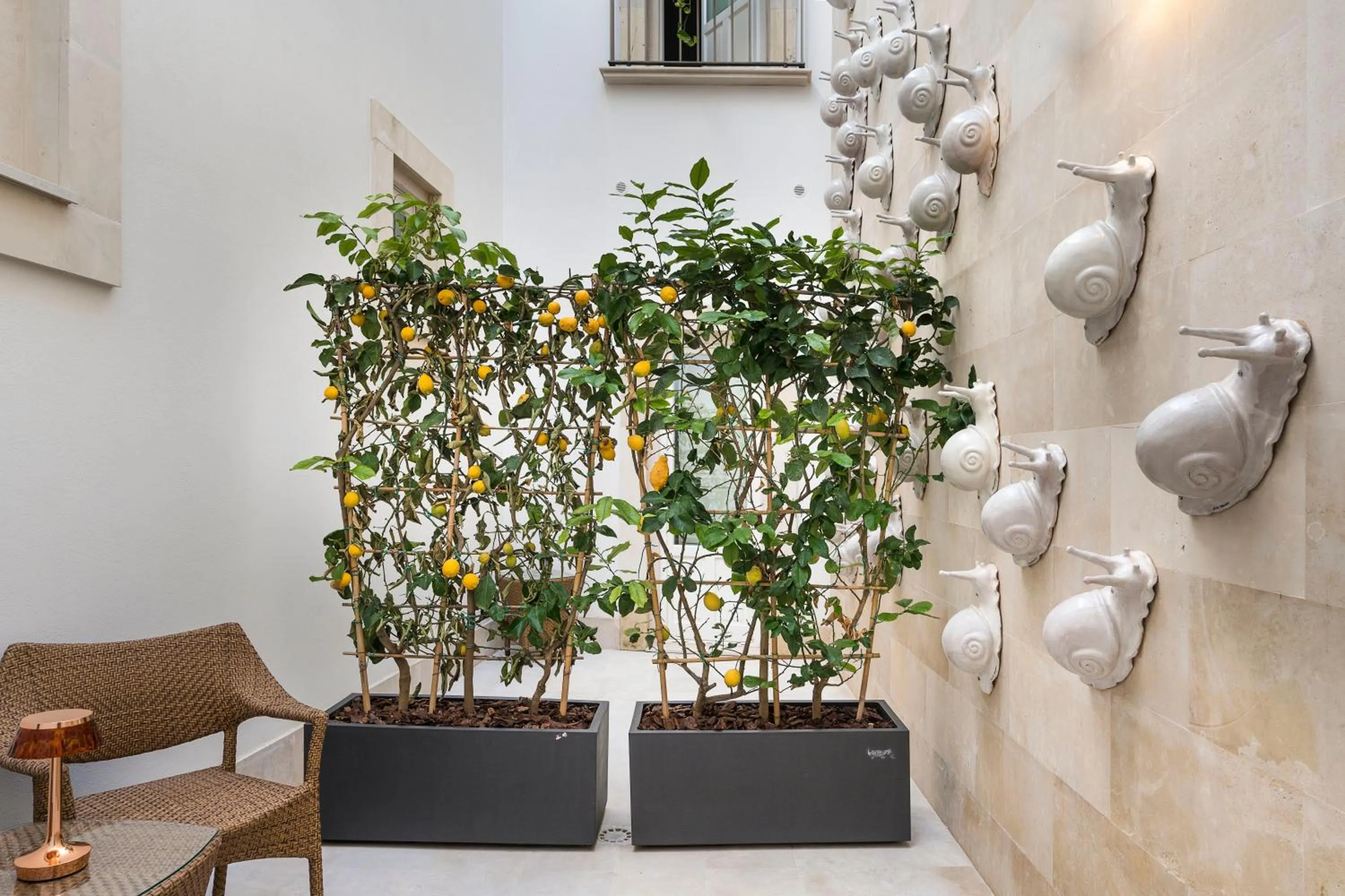 Decorative detail in Maniace Boutique Hotel Ortigia - UNA Esperienze