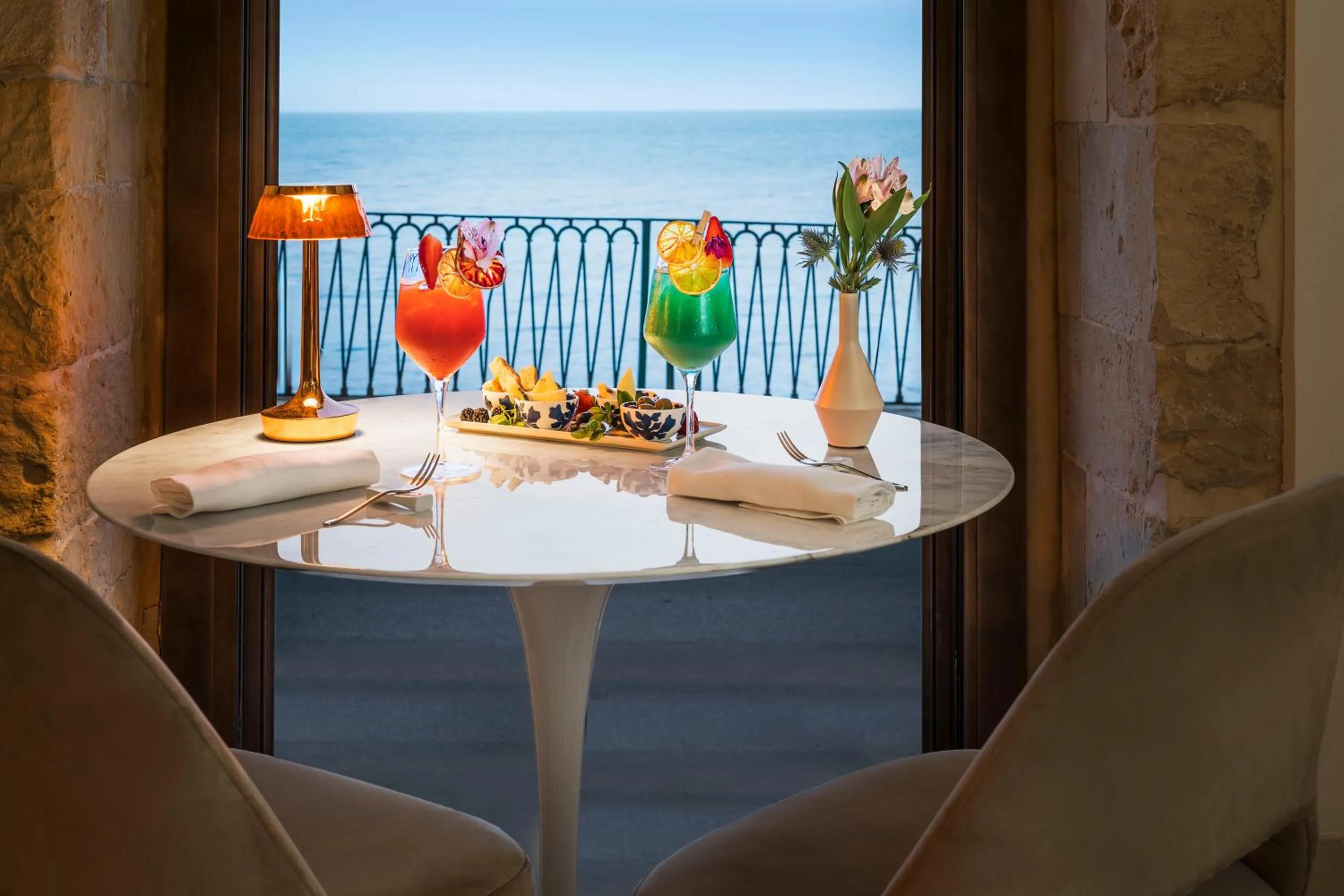 Restaurant/places to eat in Maniace Boutique Hotel Ortigia - UNA Esperienze