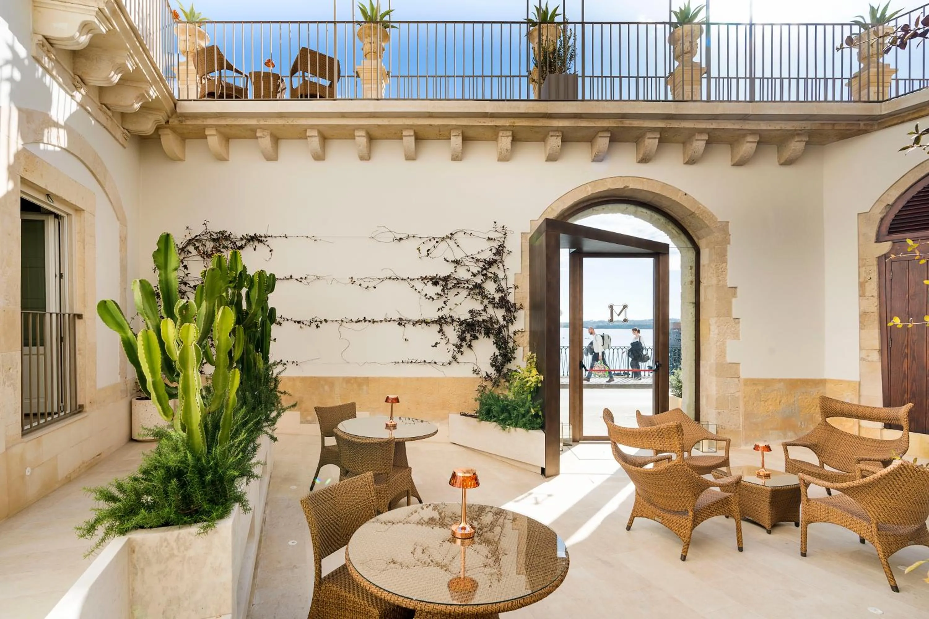 Balcony/Terrace in Maniace Boutique Hotel Ortigia - UNA Esperienze