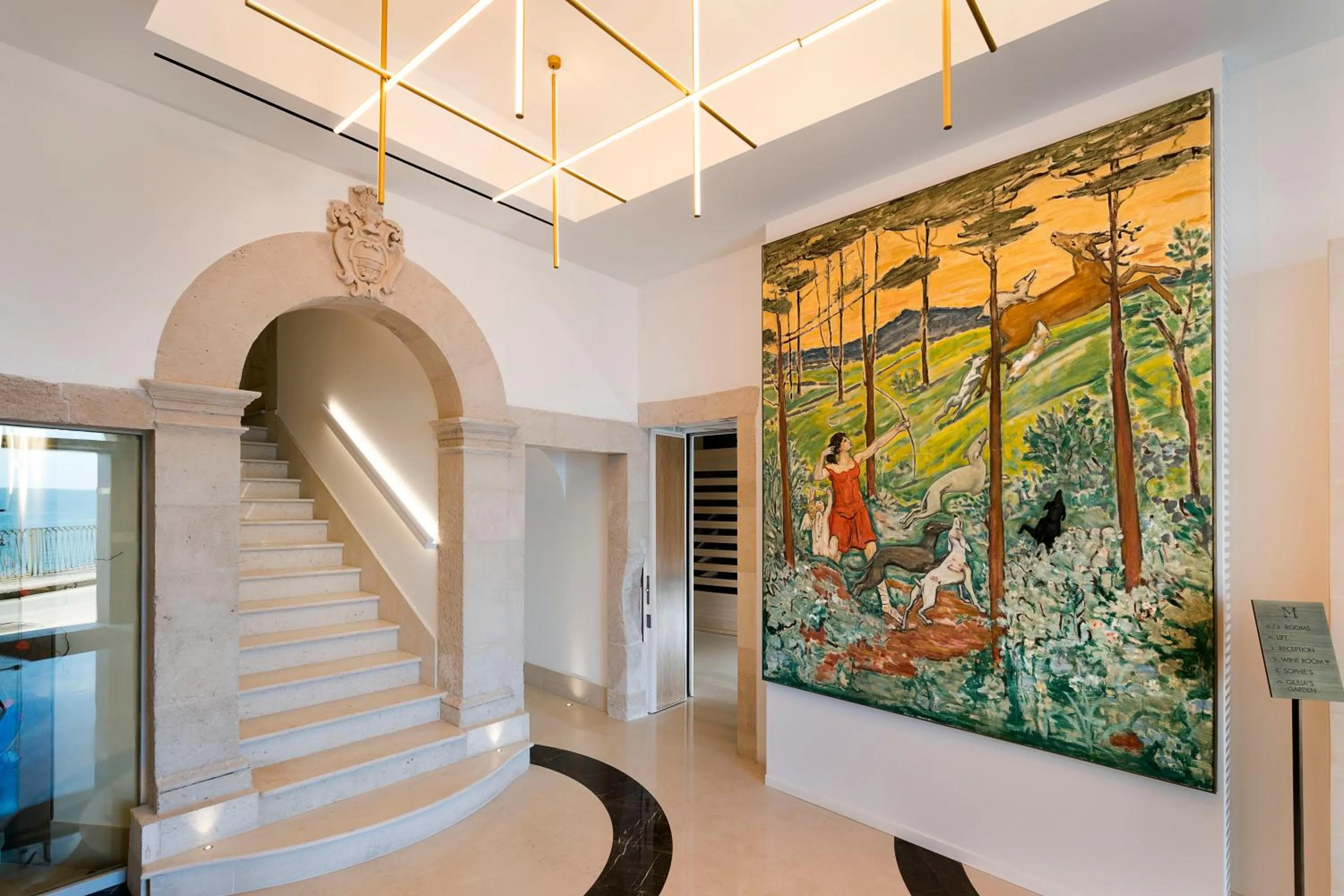 Decorative detail in Maniace Boutique Hotel Ortigia - UNA Esperienze