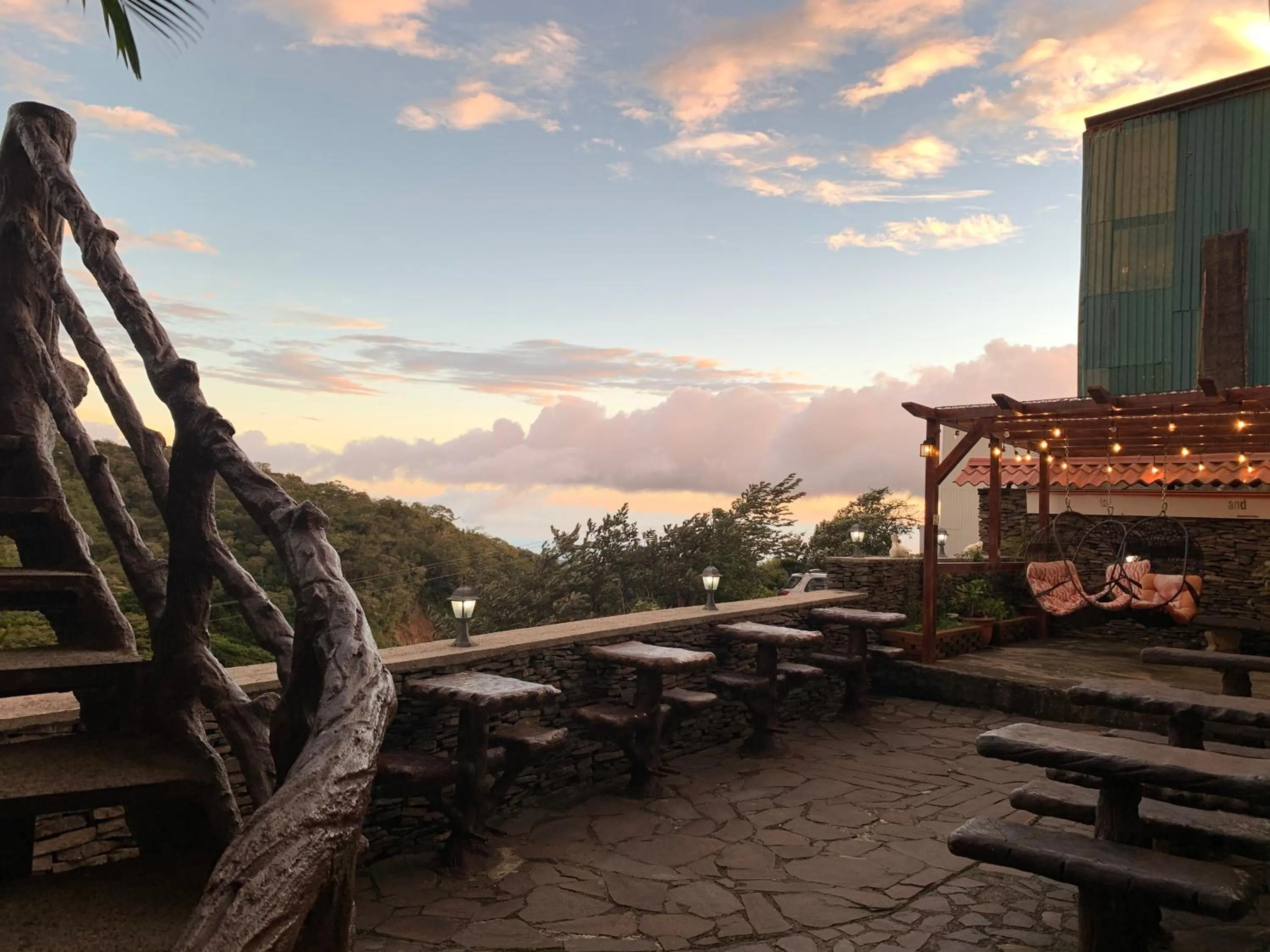 Sunset in Cabinas Vista Al Golfo