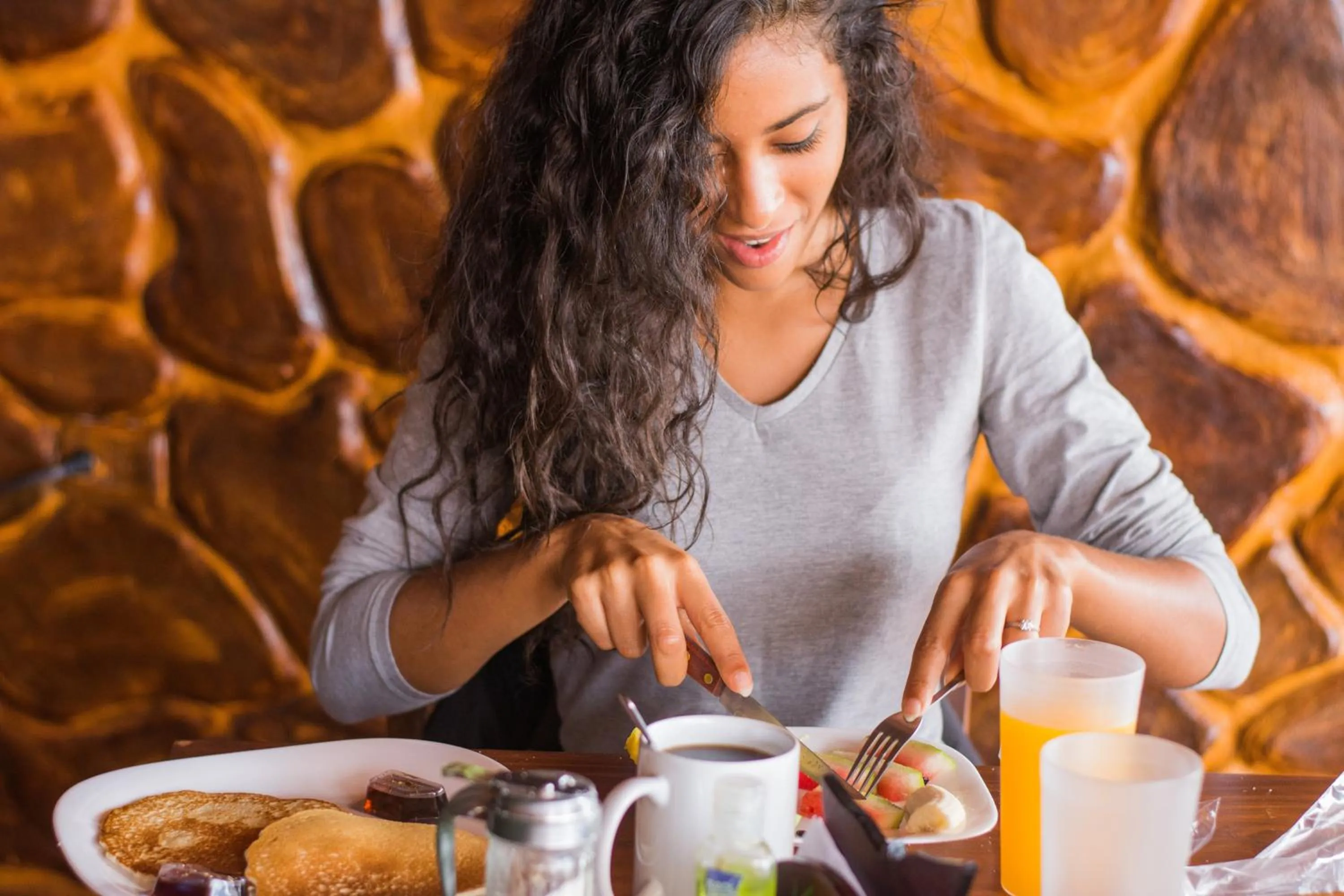 People in Cabinas Vista Al Golfo